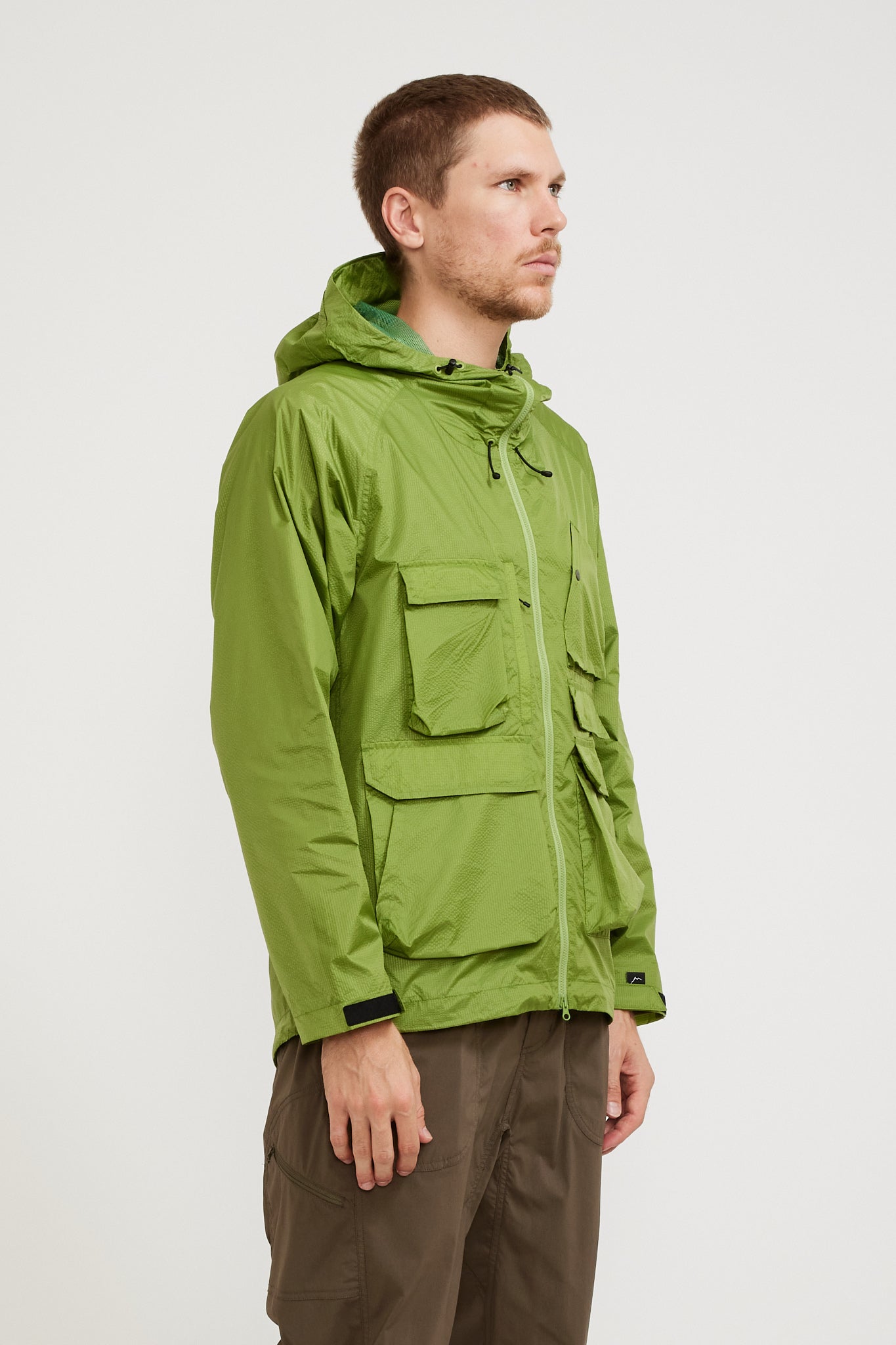 Cayl | Ripstop Nylon Mountain Parka Green | Maplestore