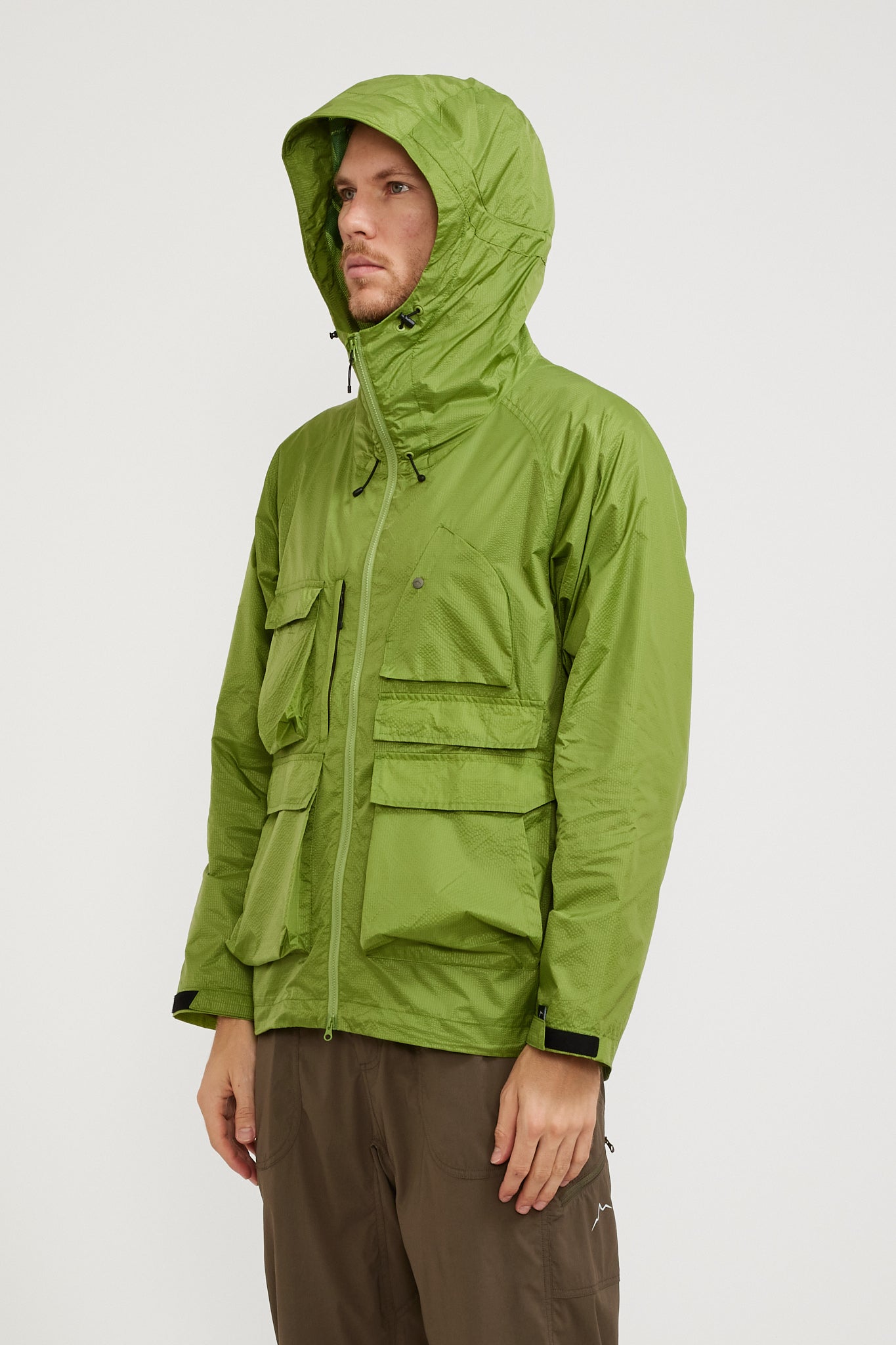 Cayl | Ripstop Nylon Mountain Parka Green | Maplestore