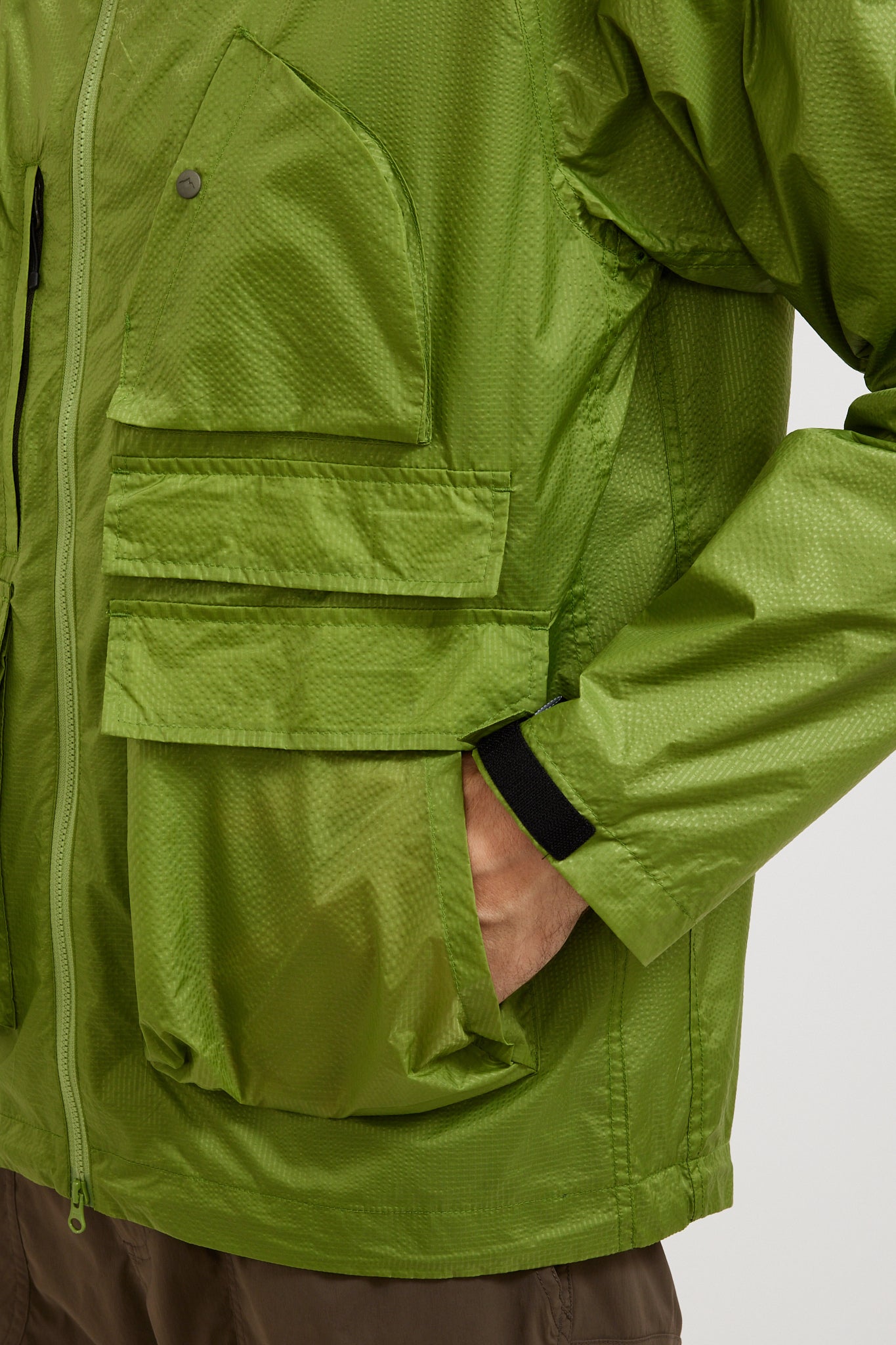 Cayl | Ripstop Nylon Mountain Parka Green | Maplestore