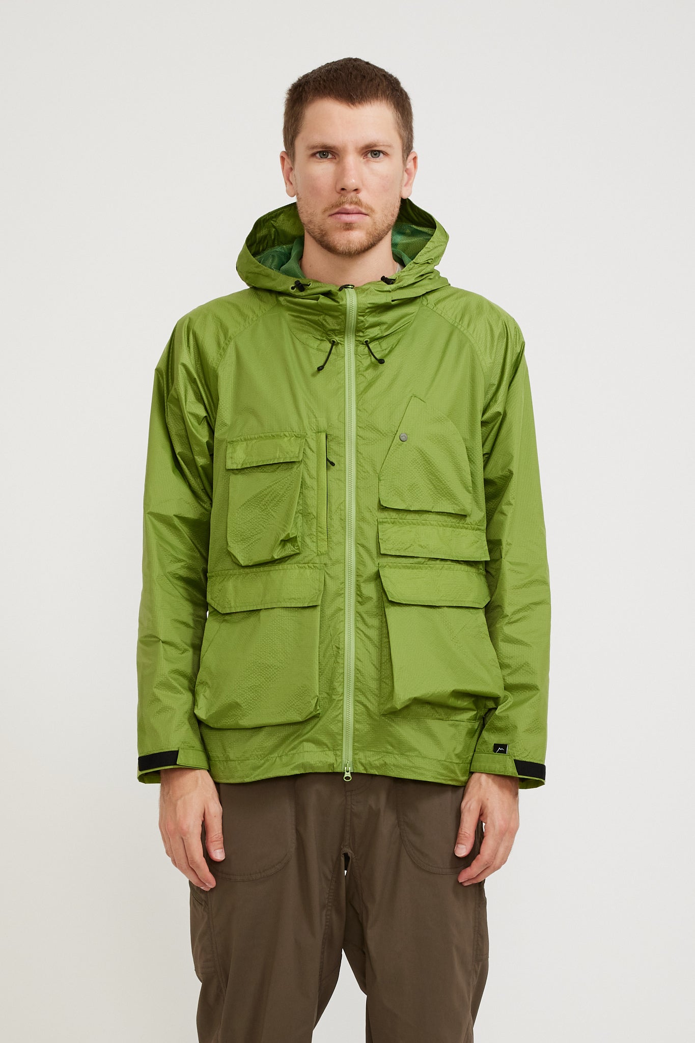 Cayl | Ripstop Nylon Mountain Parka Green | Maplestore