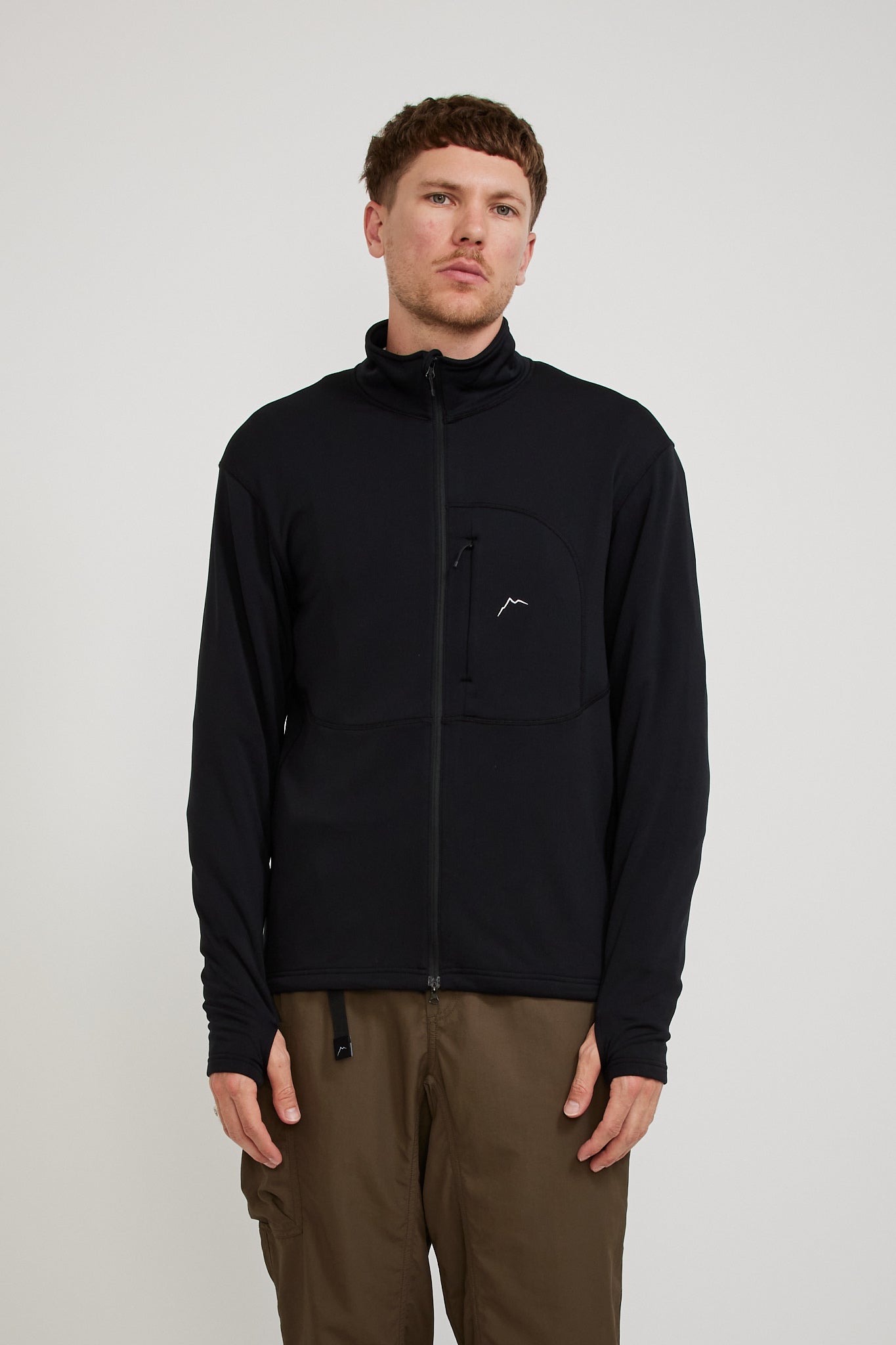 Cayl | Single Pocket Powergrid Jacket Black | Maplestore