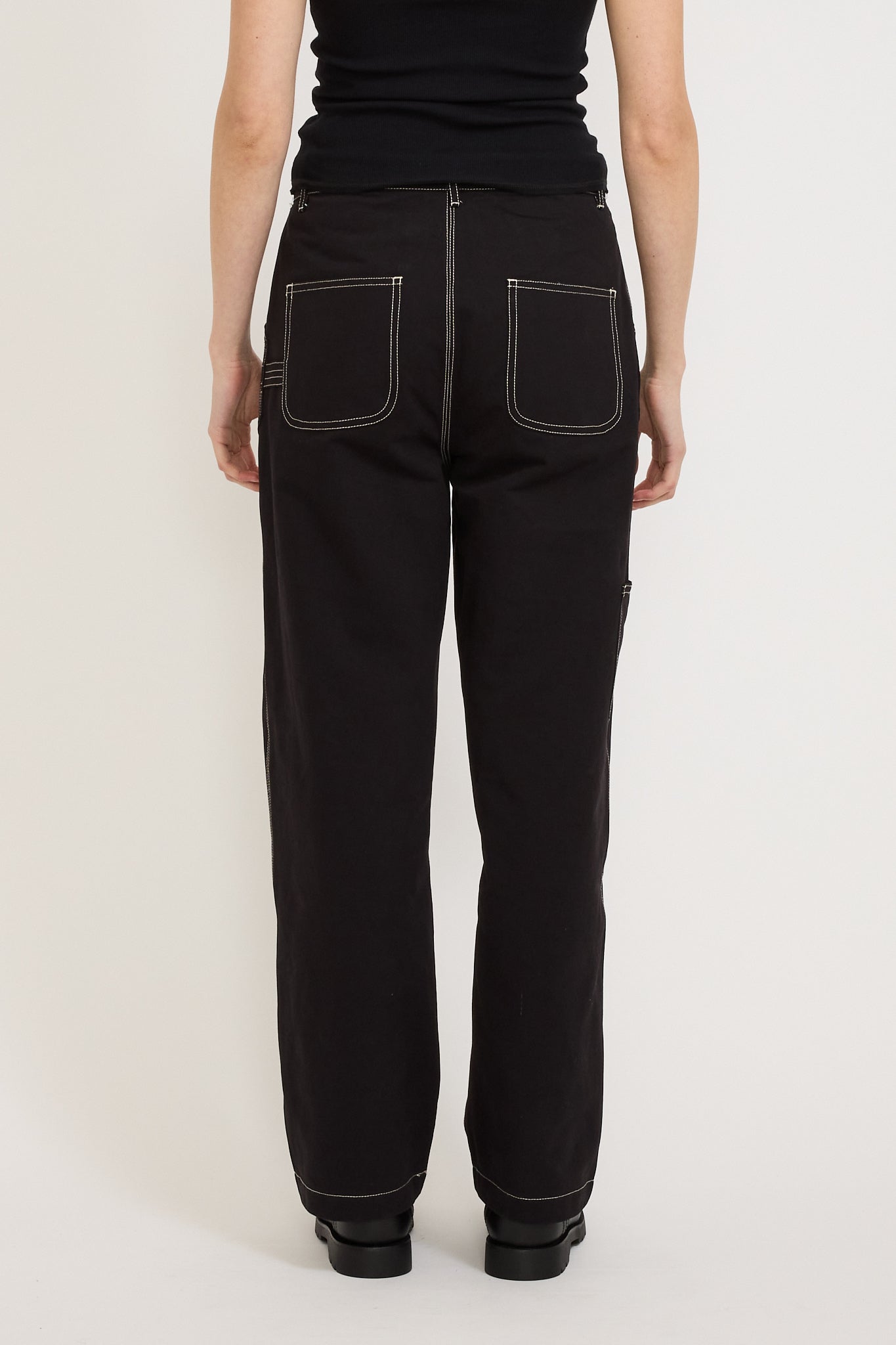 Atelier Pants Black Womens