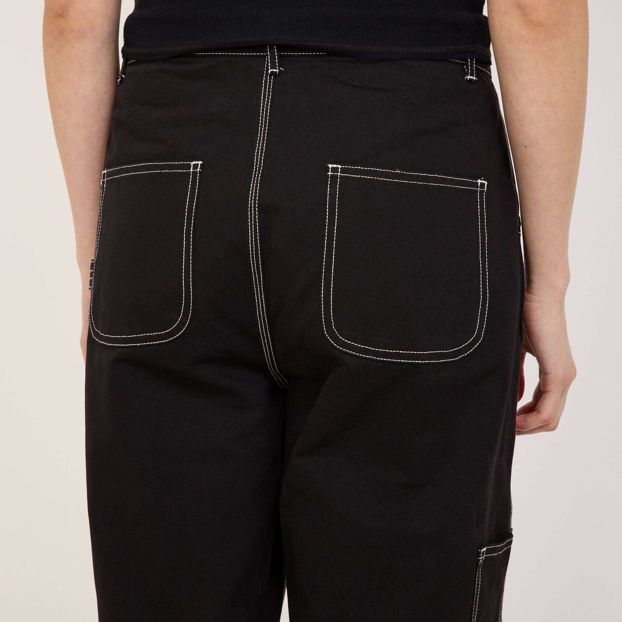 Checks | Atelier Pants Black Womens | Maplestore