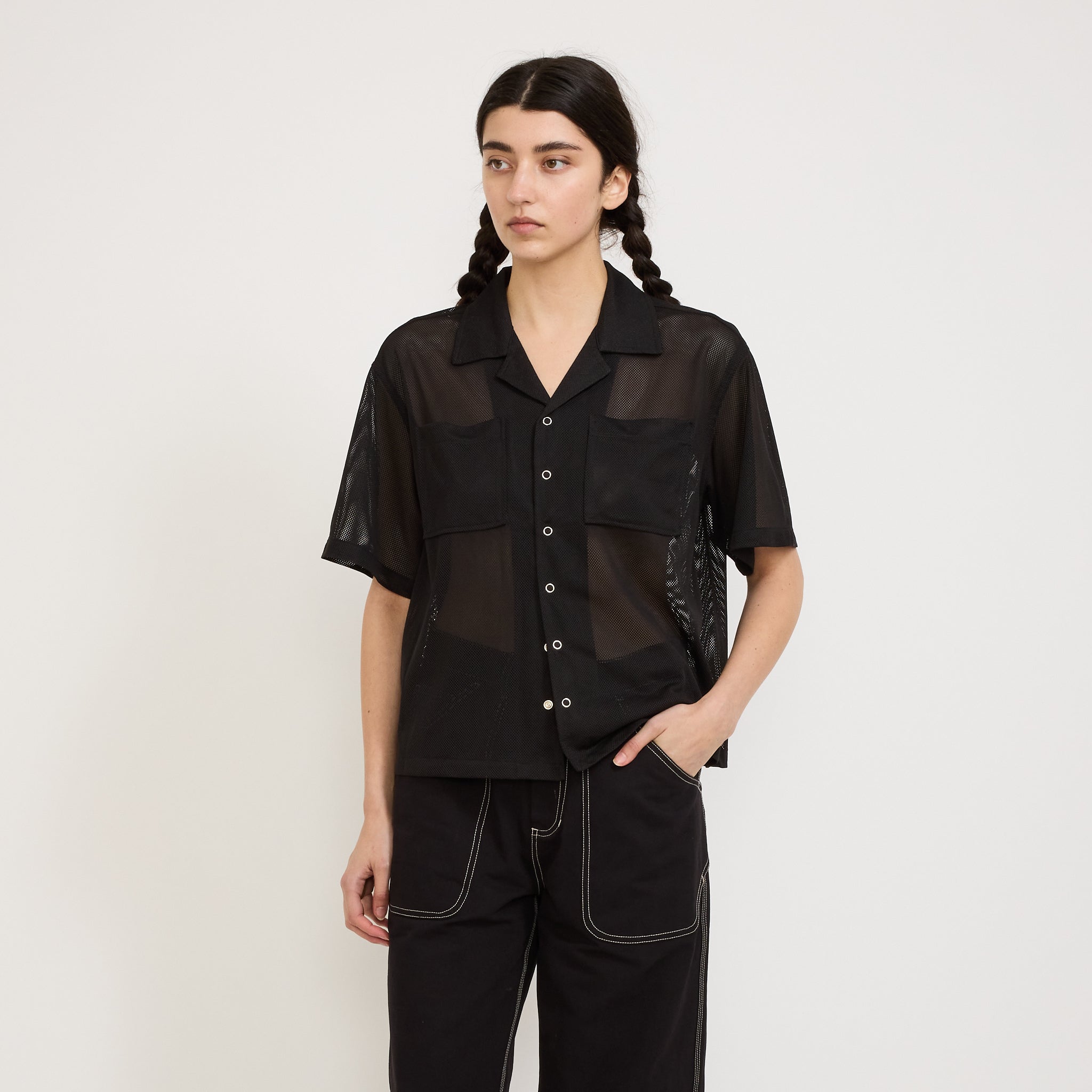 Checks | Breathe Shirt Black Womens | Maplestore