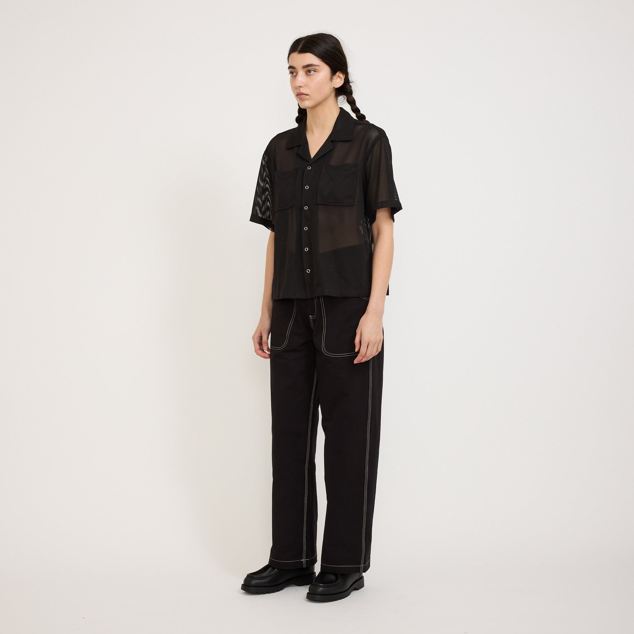 Checks | Breathe Shirt Black Womens | Maplestore