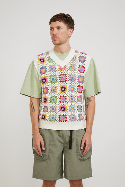 Checks | Granny Swatch Vest Multi | Maplestore