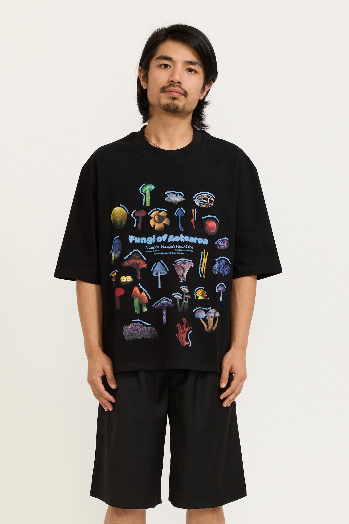 Fungi of Aotearoa Tee Black