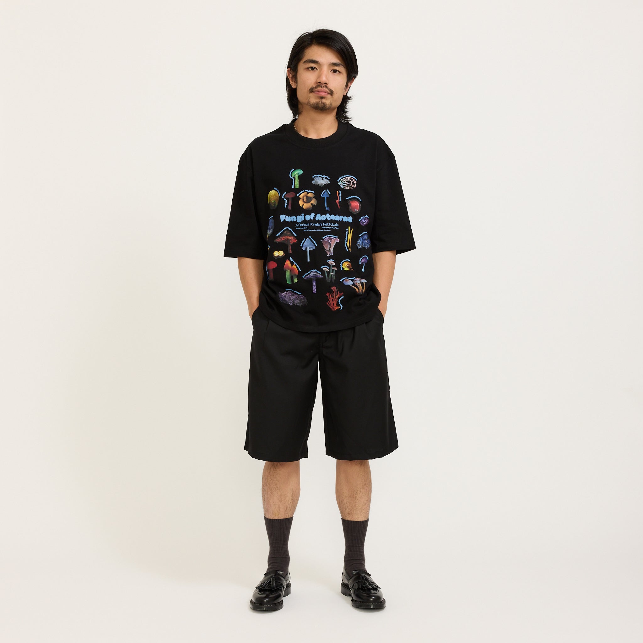 Fungi of Aotearoa Tee Black