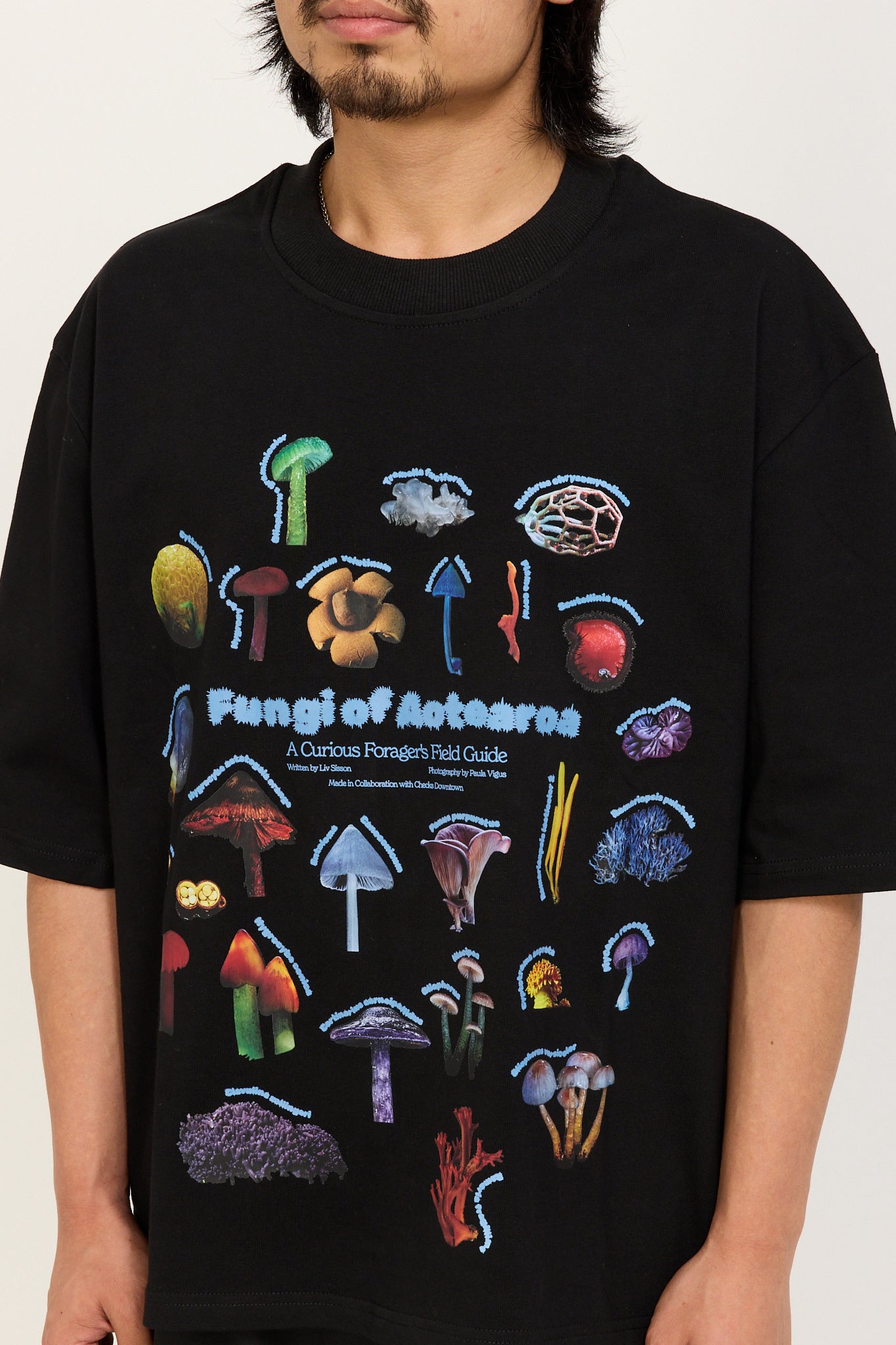 Fungi of Aotearoa Tee Black