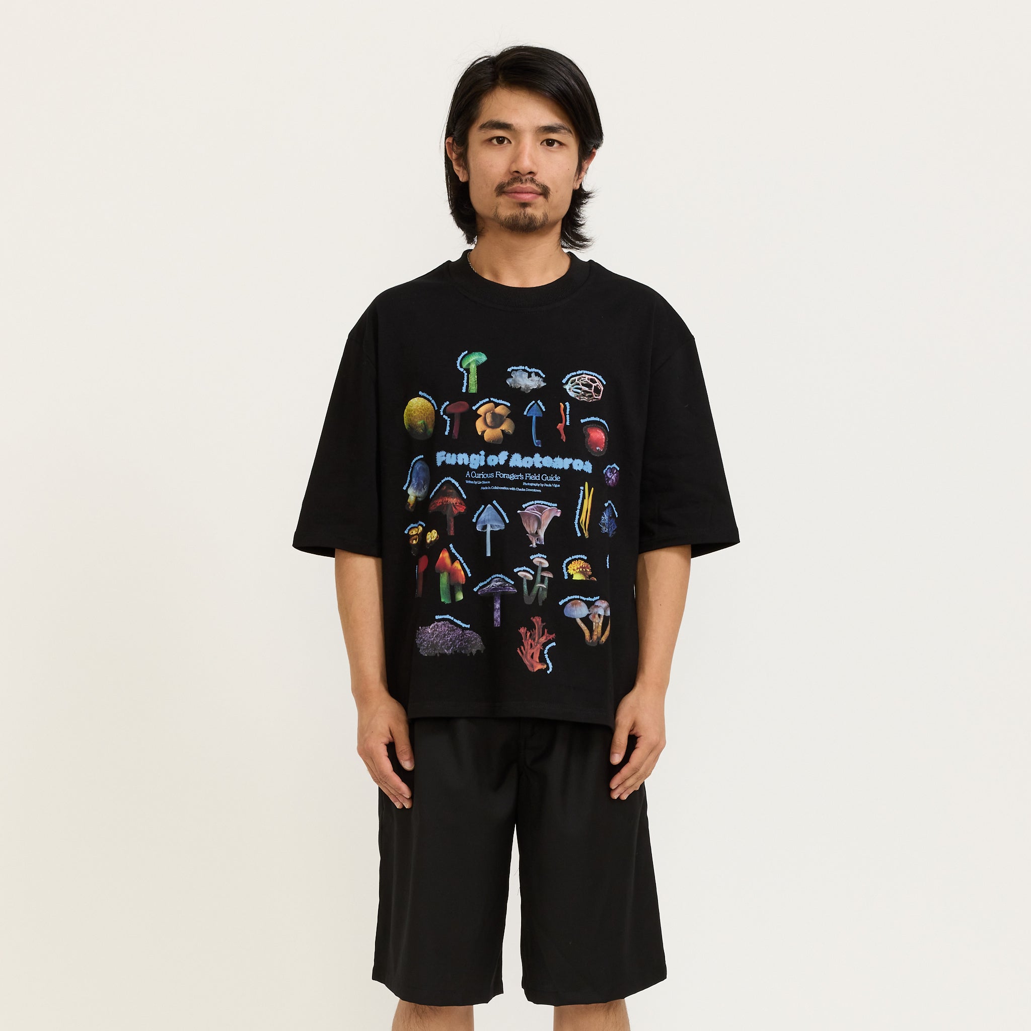 Fungi of Aotearoa Tee Black
