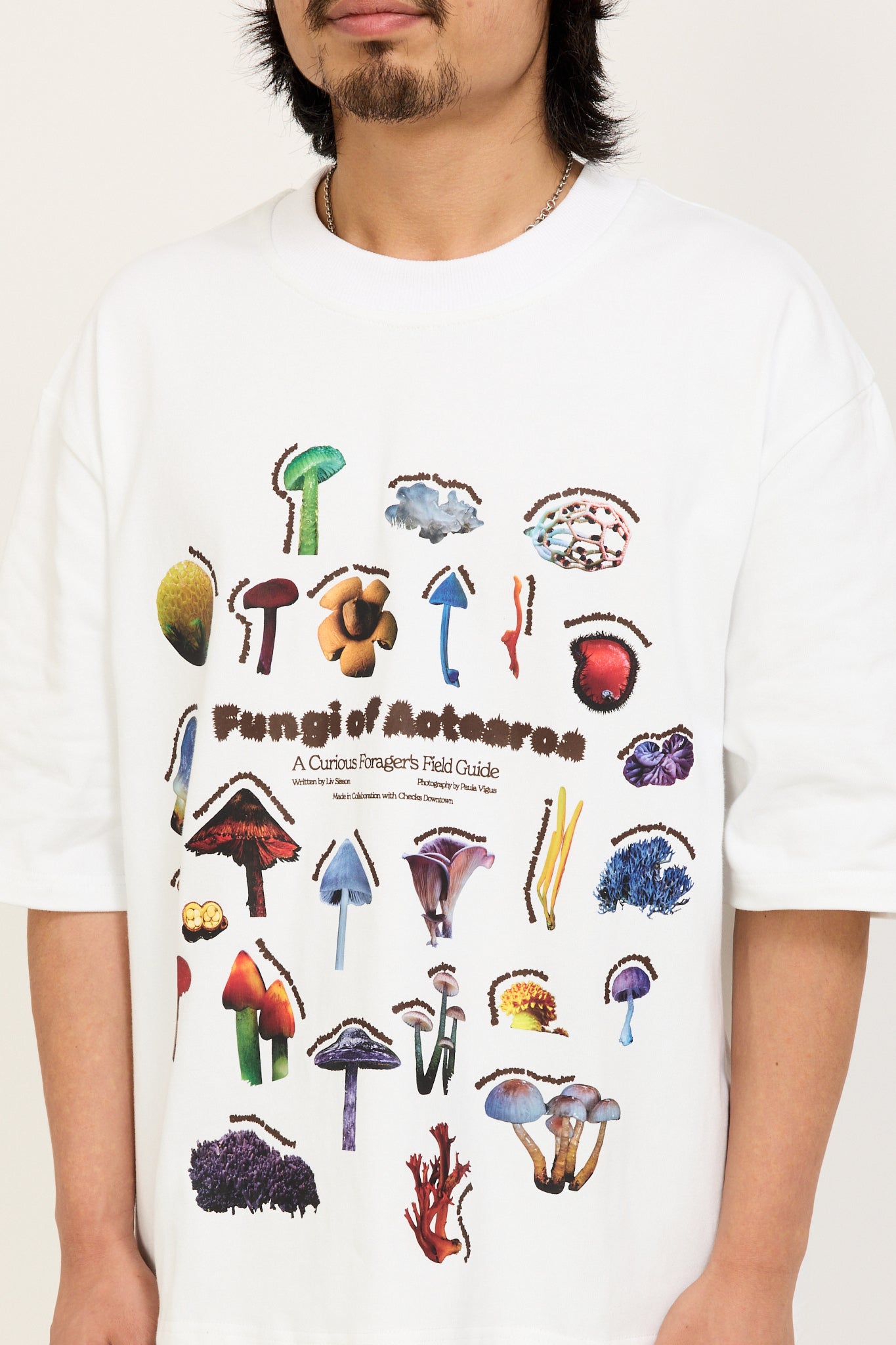 Fungi of Aotearoa Tee White