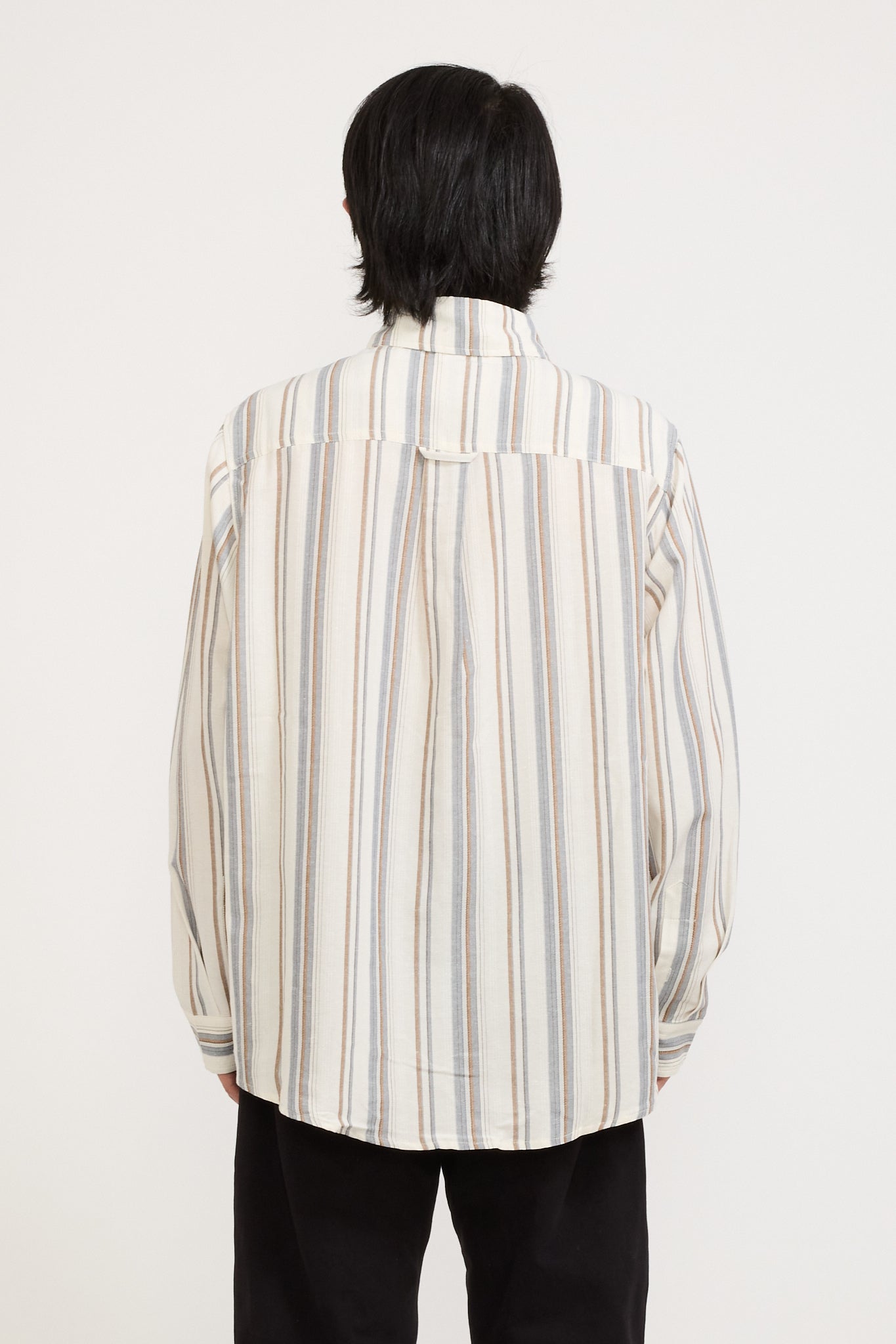 Generous Shirt LS Cedar Stripe