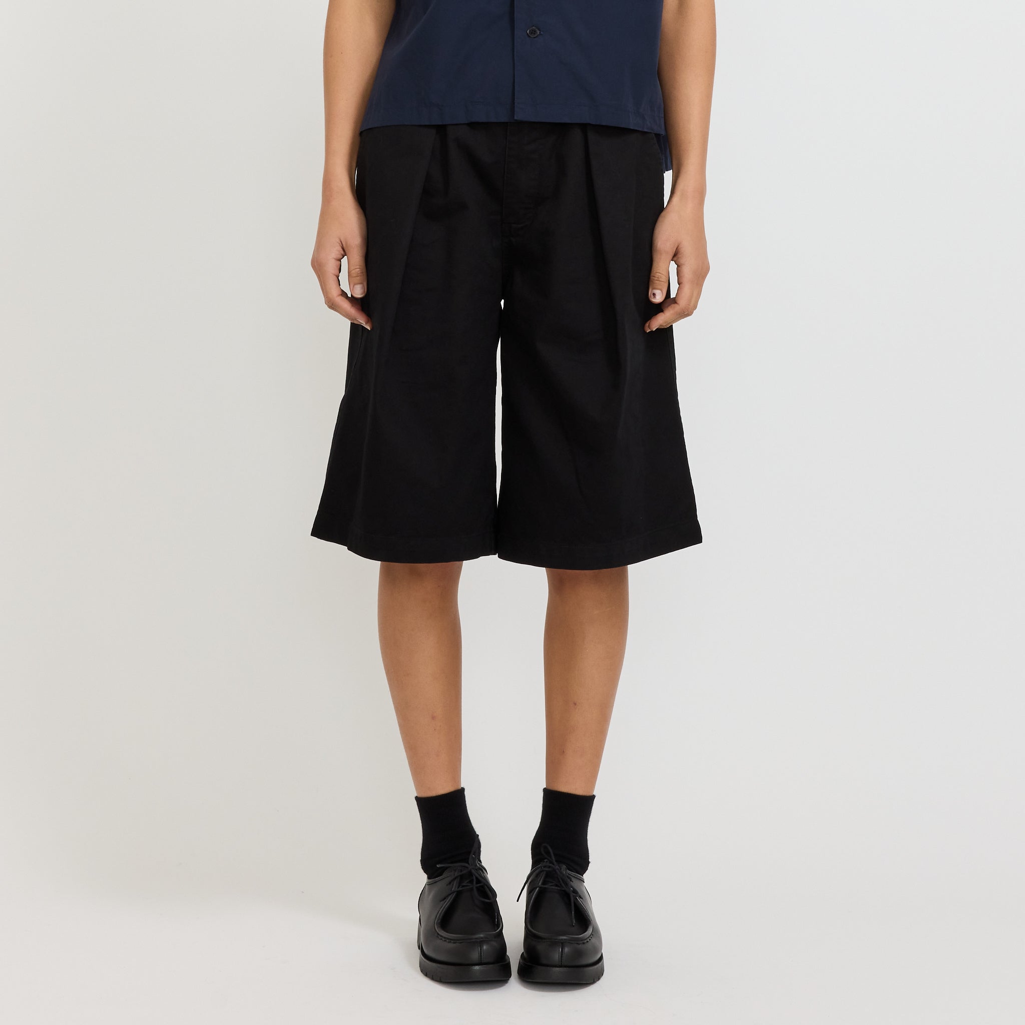 Hakama Shorts Black Womens