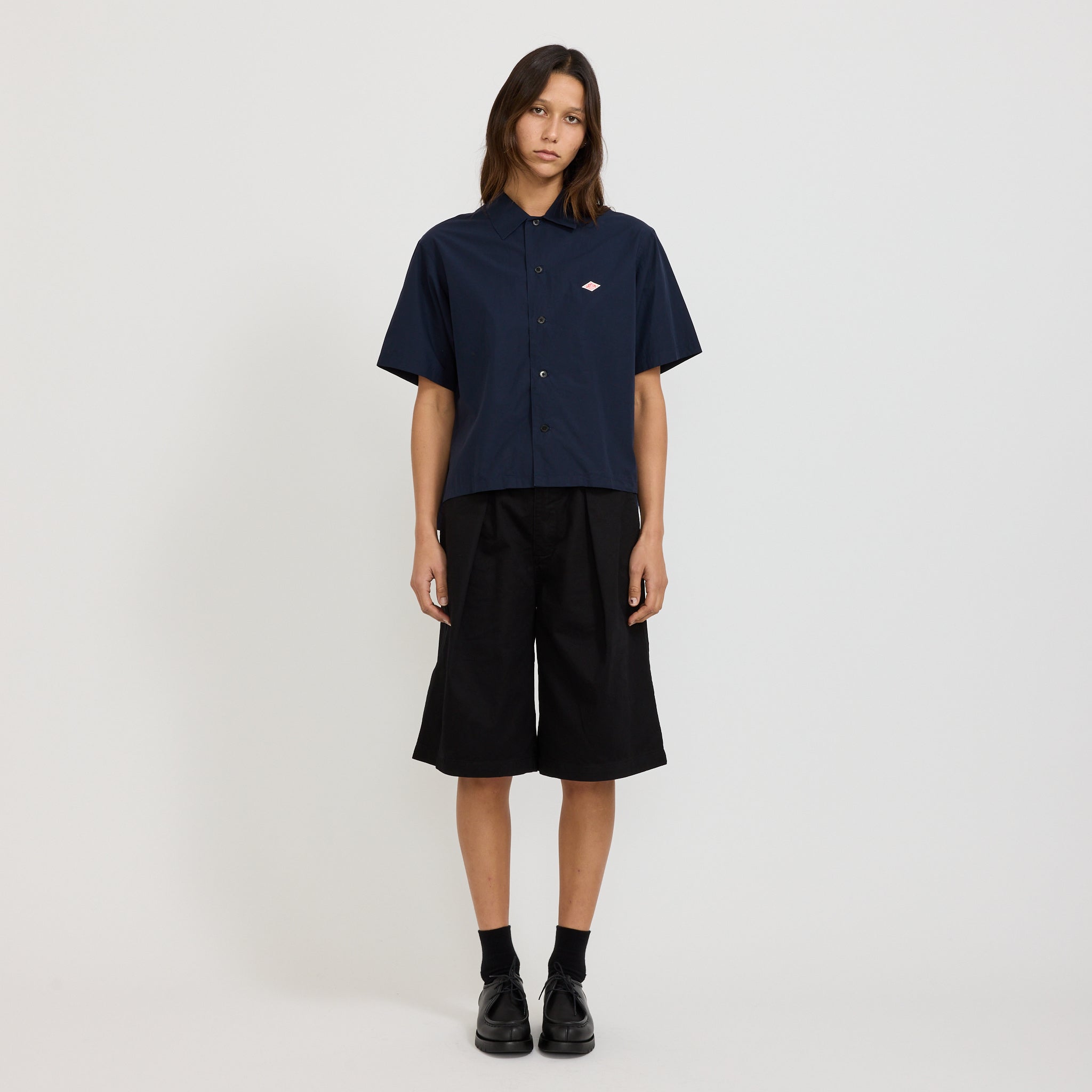Hakama Shorts Black Womens