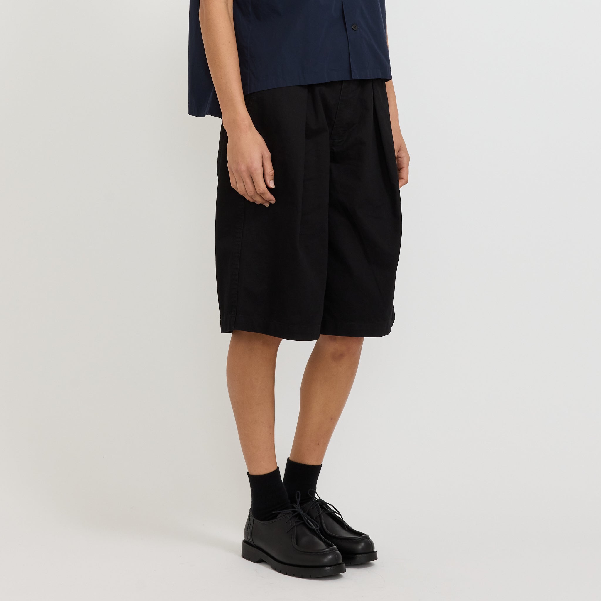 Hakama Shorts Black Womens