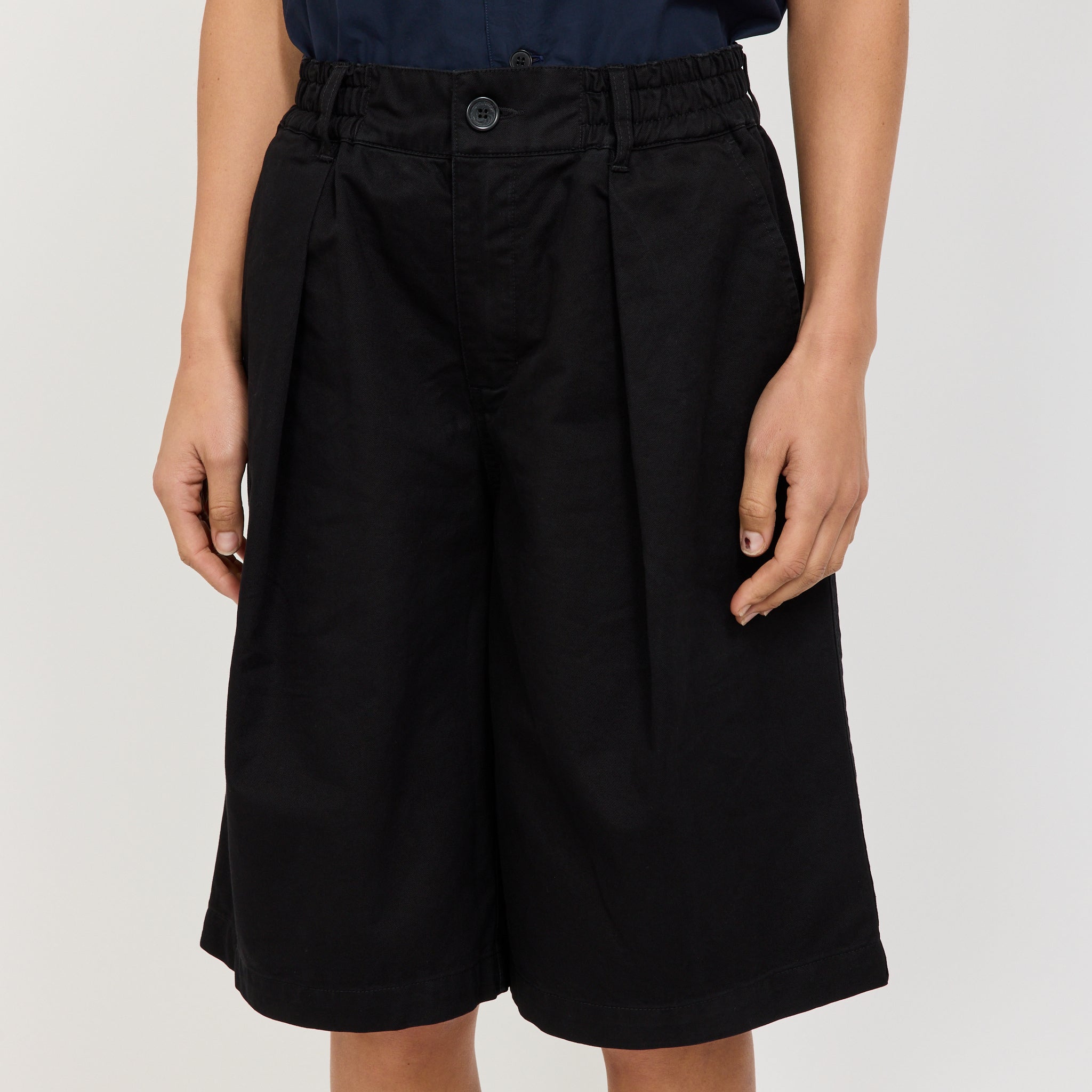 Hakama Shorts Black Womens