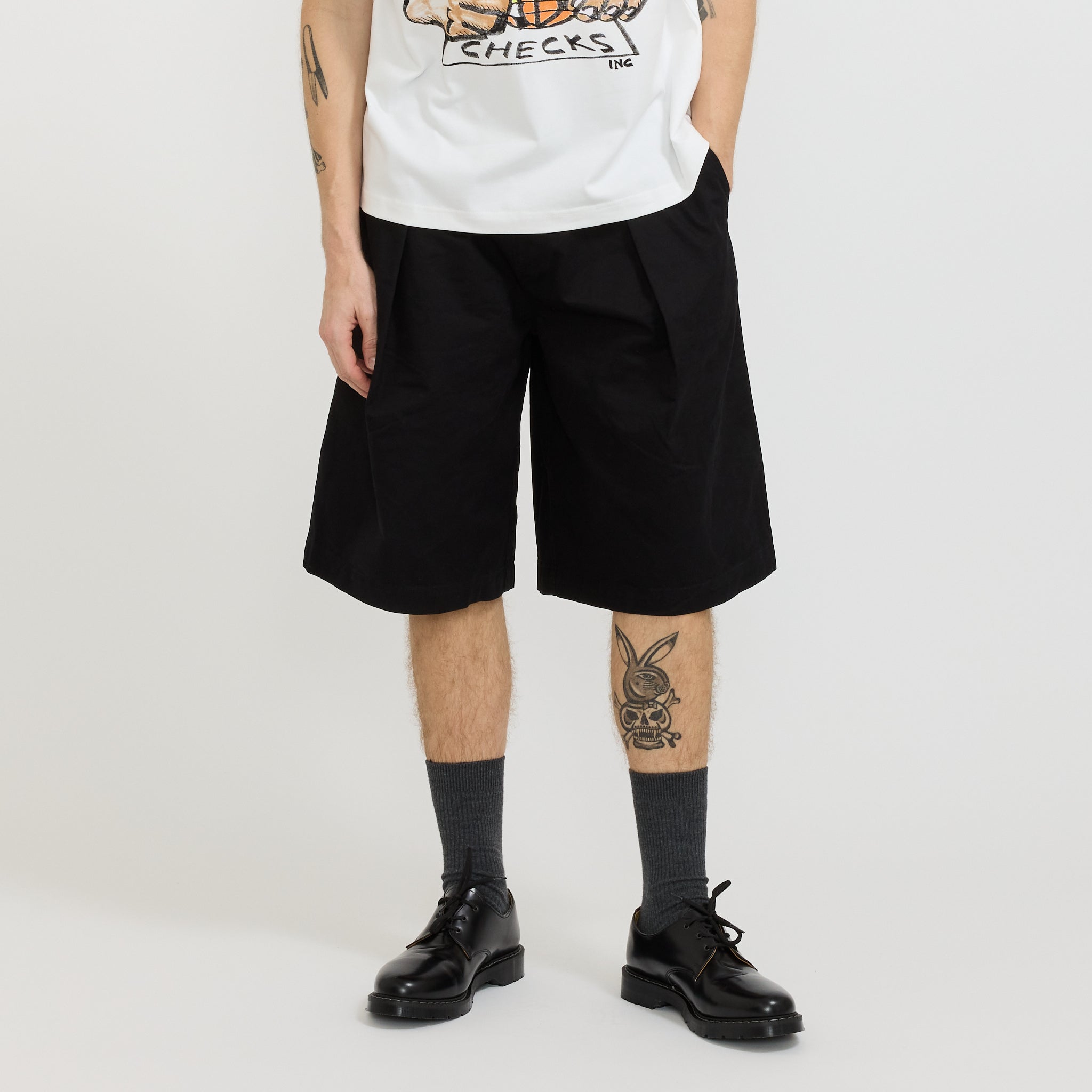 Hakama Shorts Black