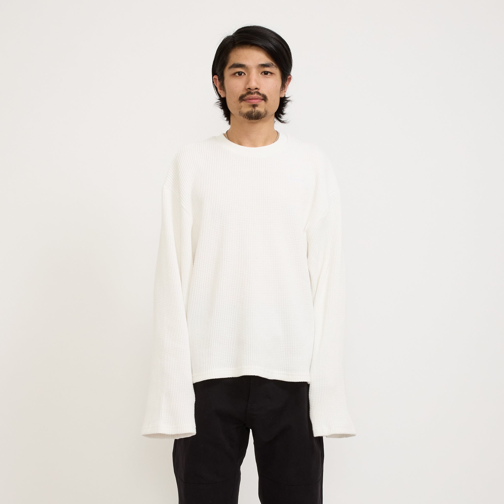 Idle Waffle Top White