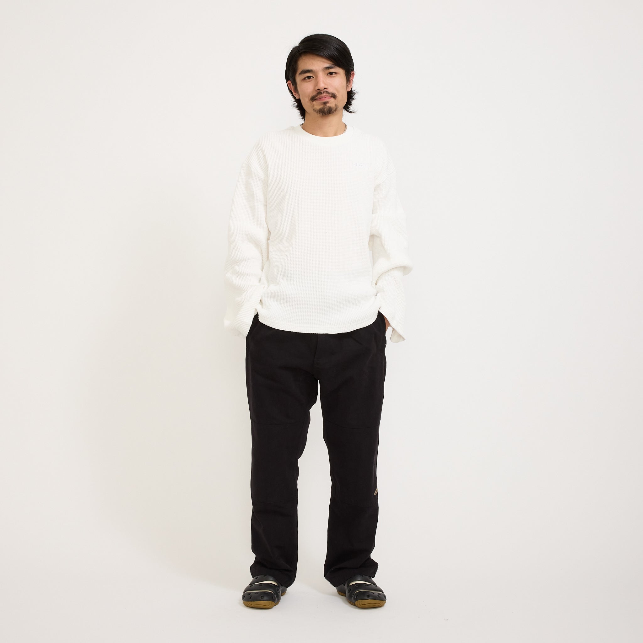 Idle Waffle Top White