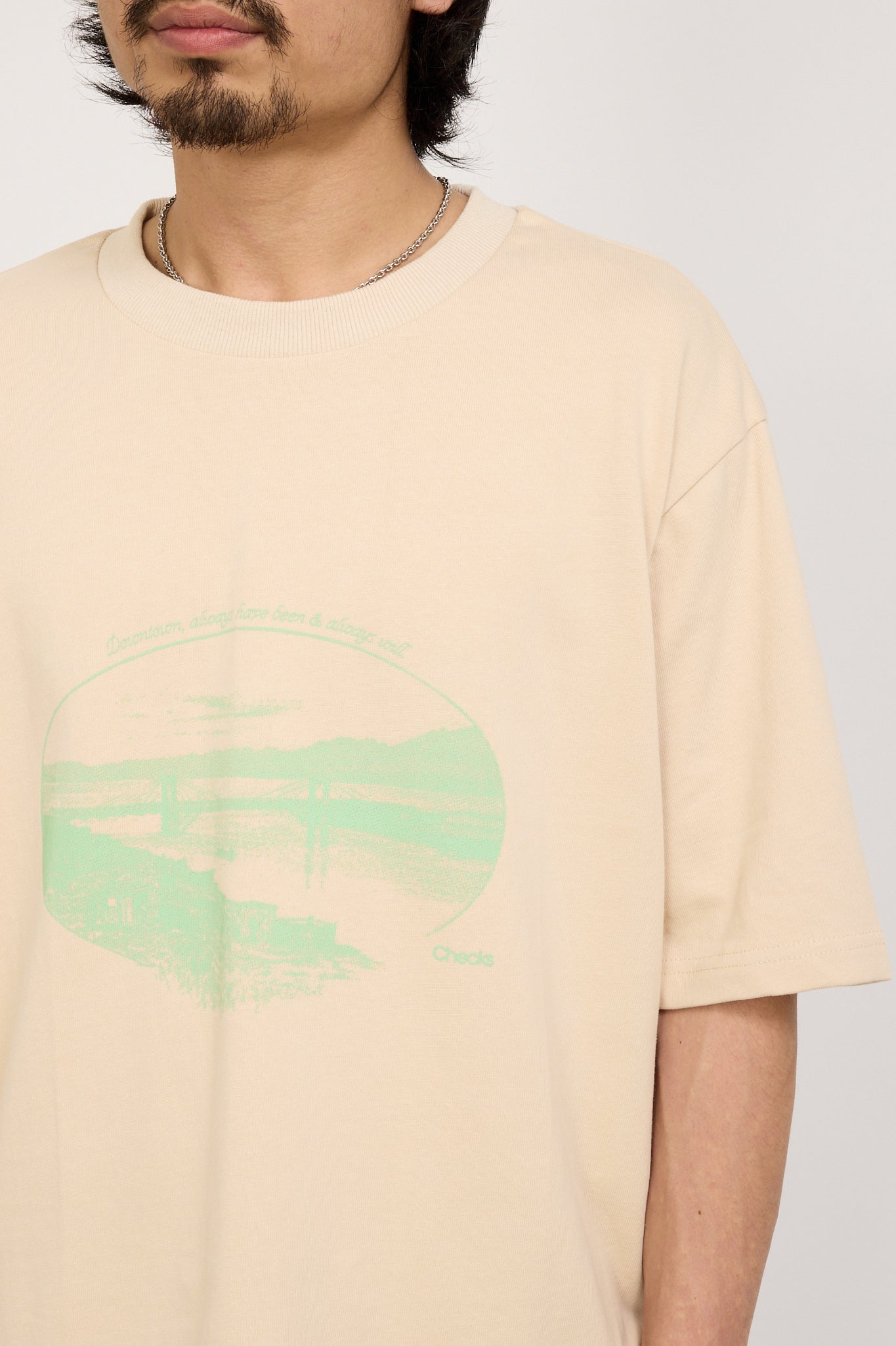 Pukaki T-Shirt Oatmeal