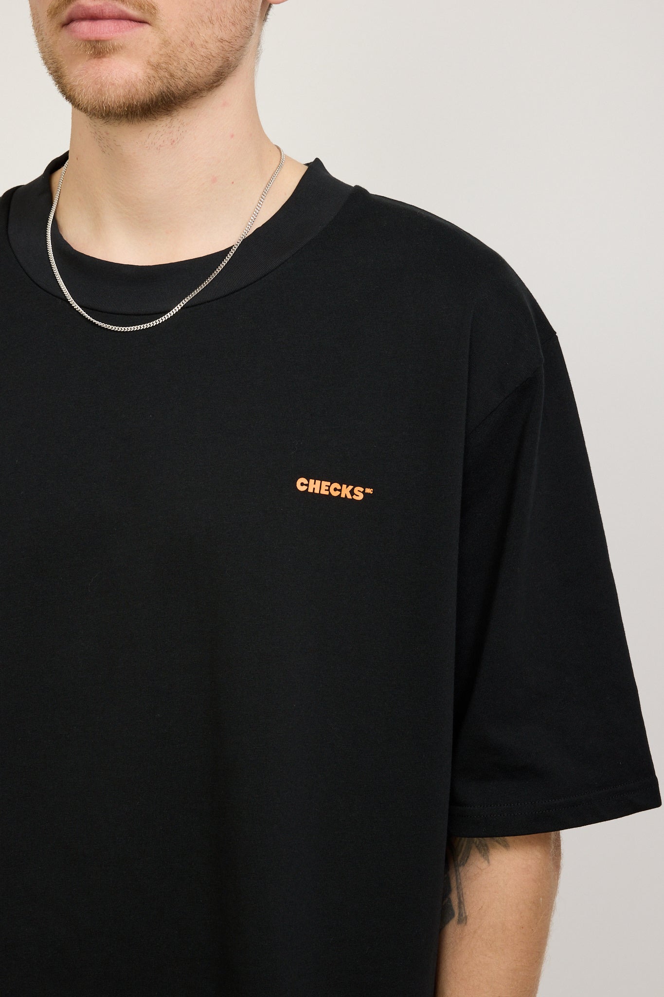 Checks | Wordmark T-Shirt Black | Maplestore