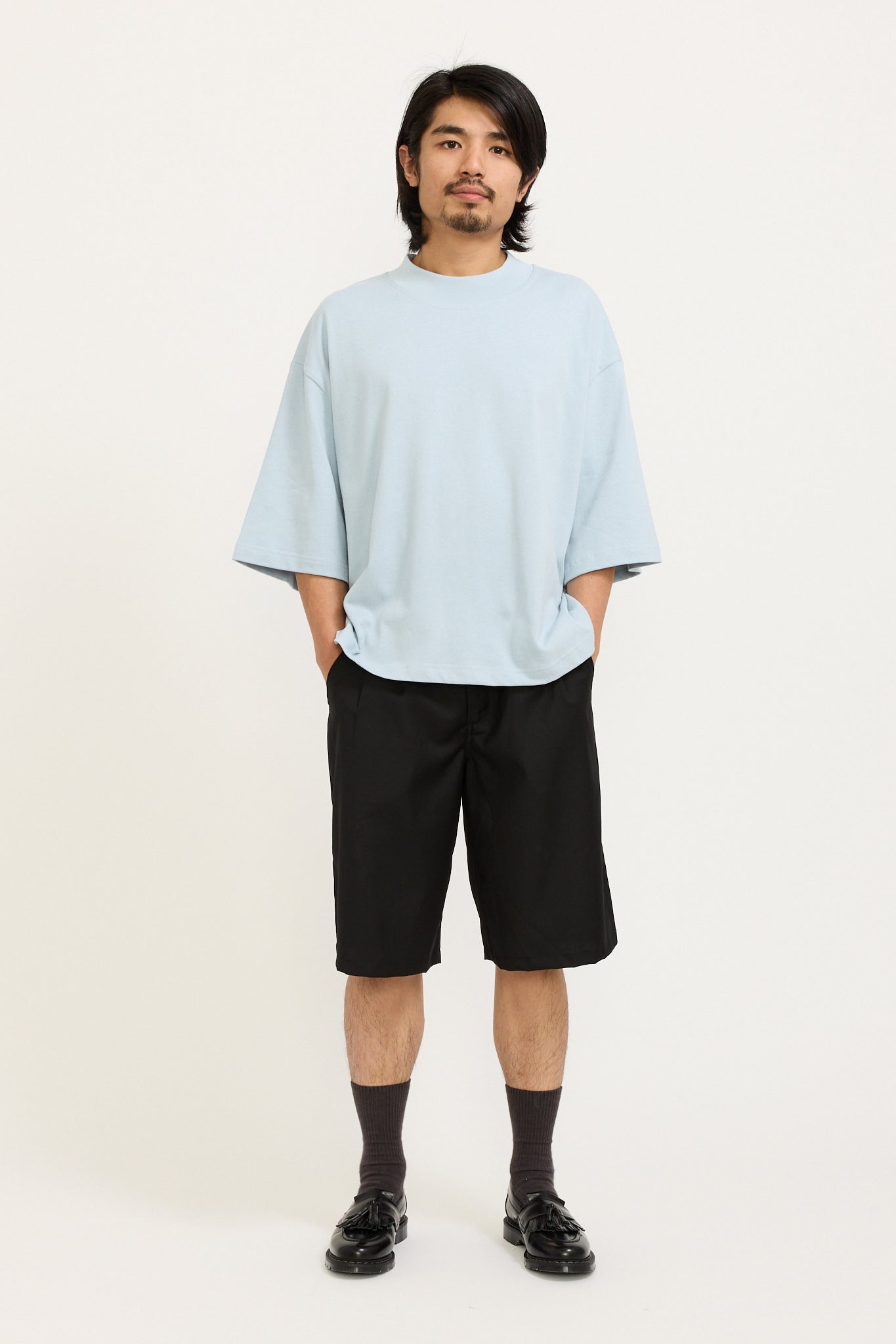 Wide Tee Chalk