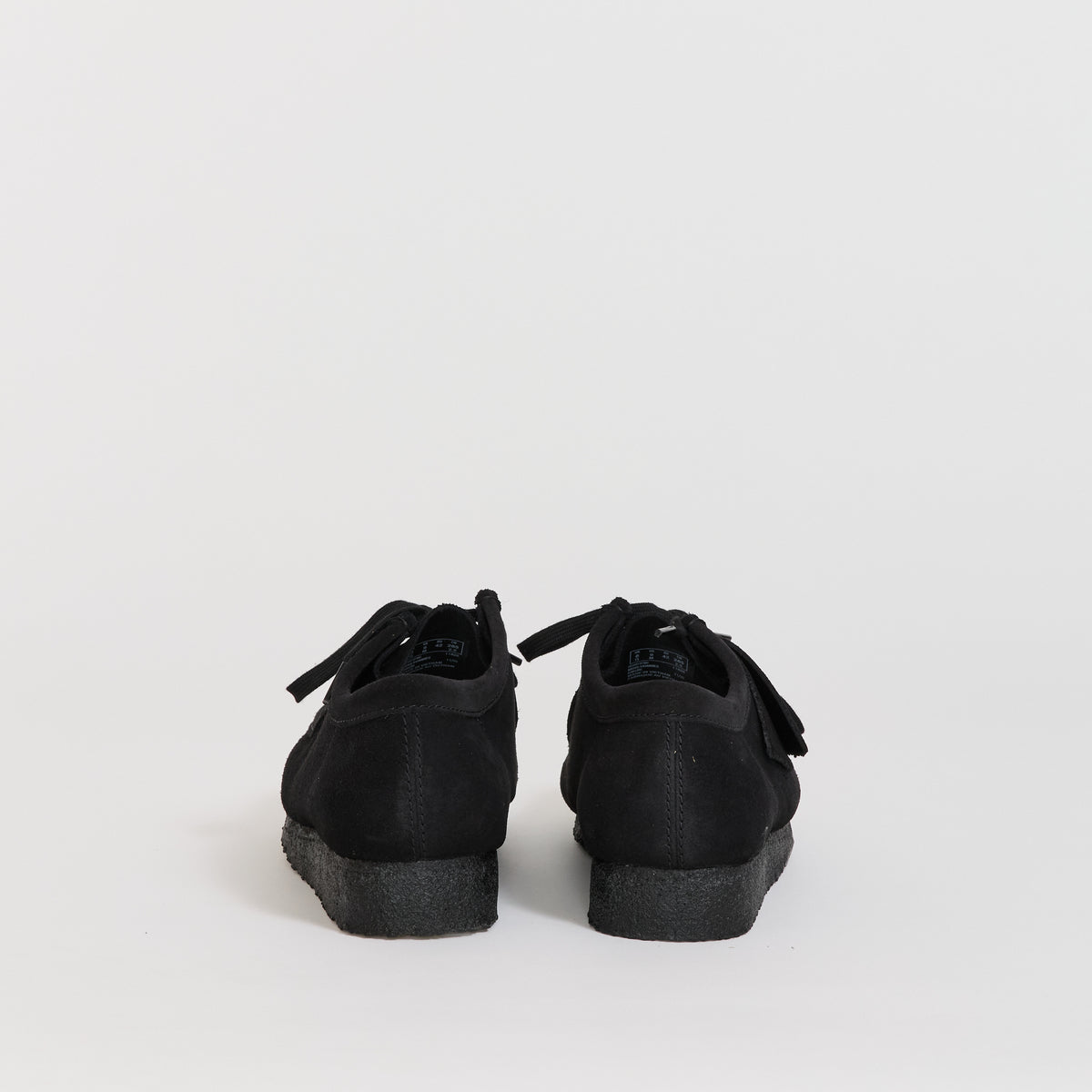 Wallabee Black Suede