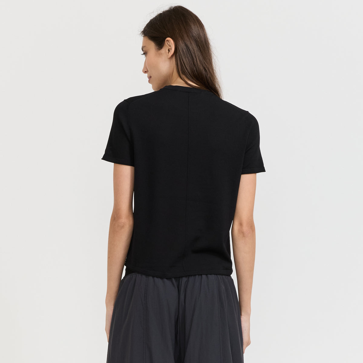 Easy Dry Wool T-Shirt Black
