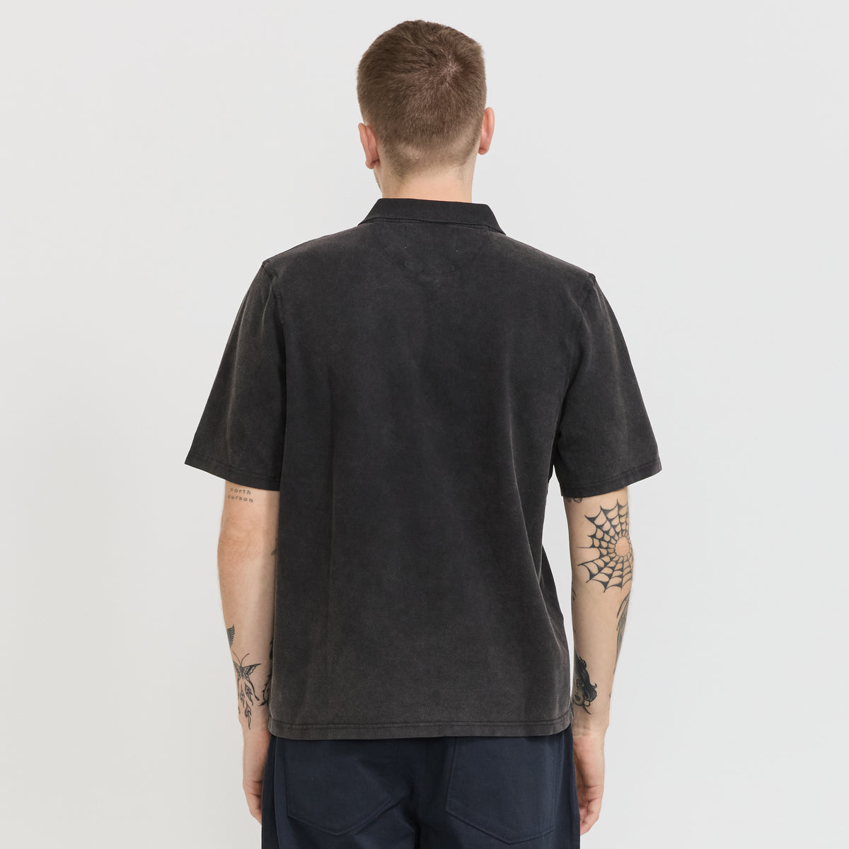 Corridor NYC | Pique Polo Black | Maplestore