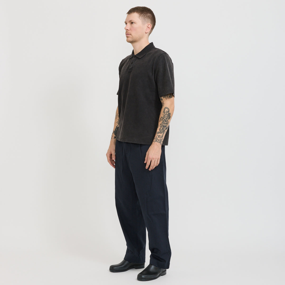 Corridor NYC | Pique Polo Black | Maplestore