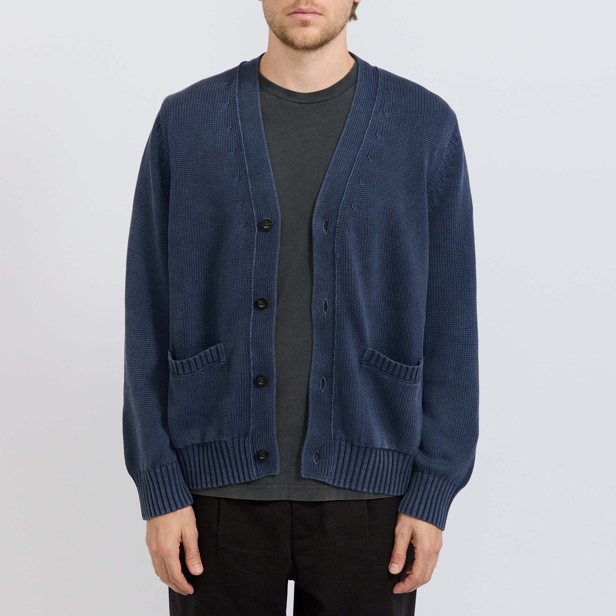 Corridor NYC | Acid Wash Cardigan Midnight | Maplestore