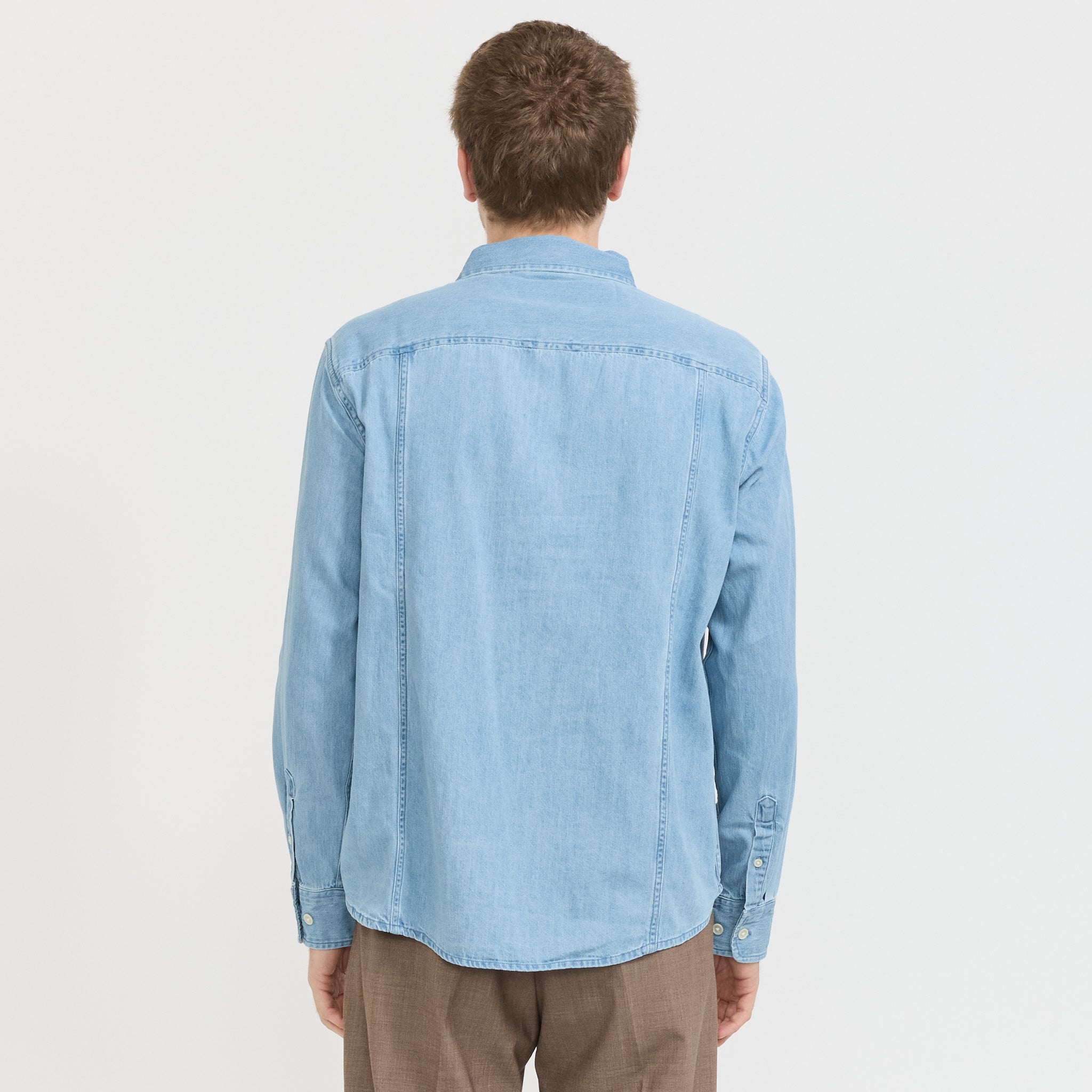 Corridor NYC | Denim Shirt LS Indigo | Maplestore