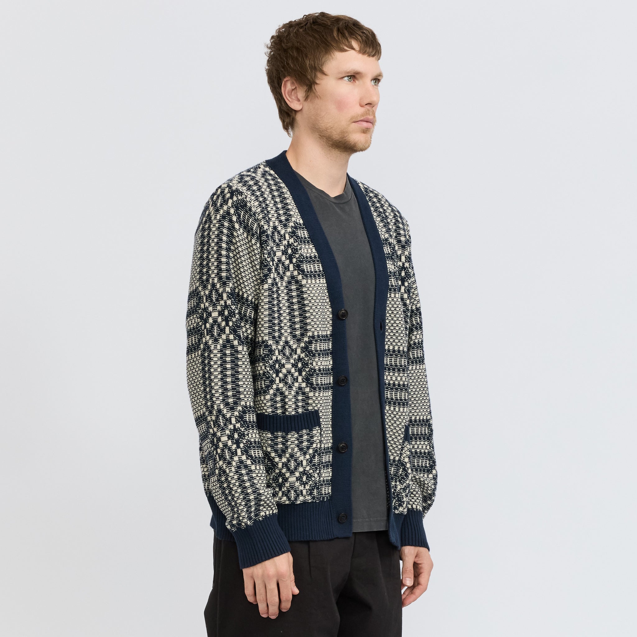 Corridor NYC | Overshot Cardigan Midnight | Maplestore
