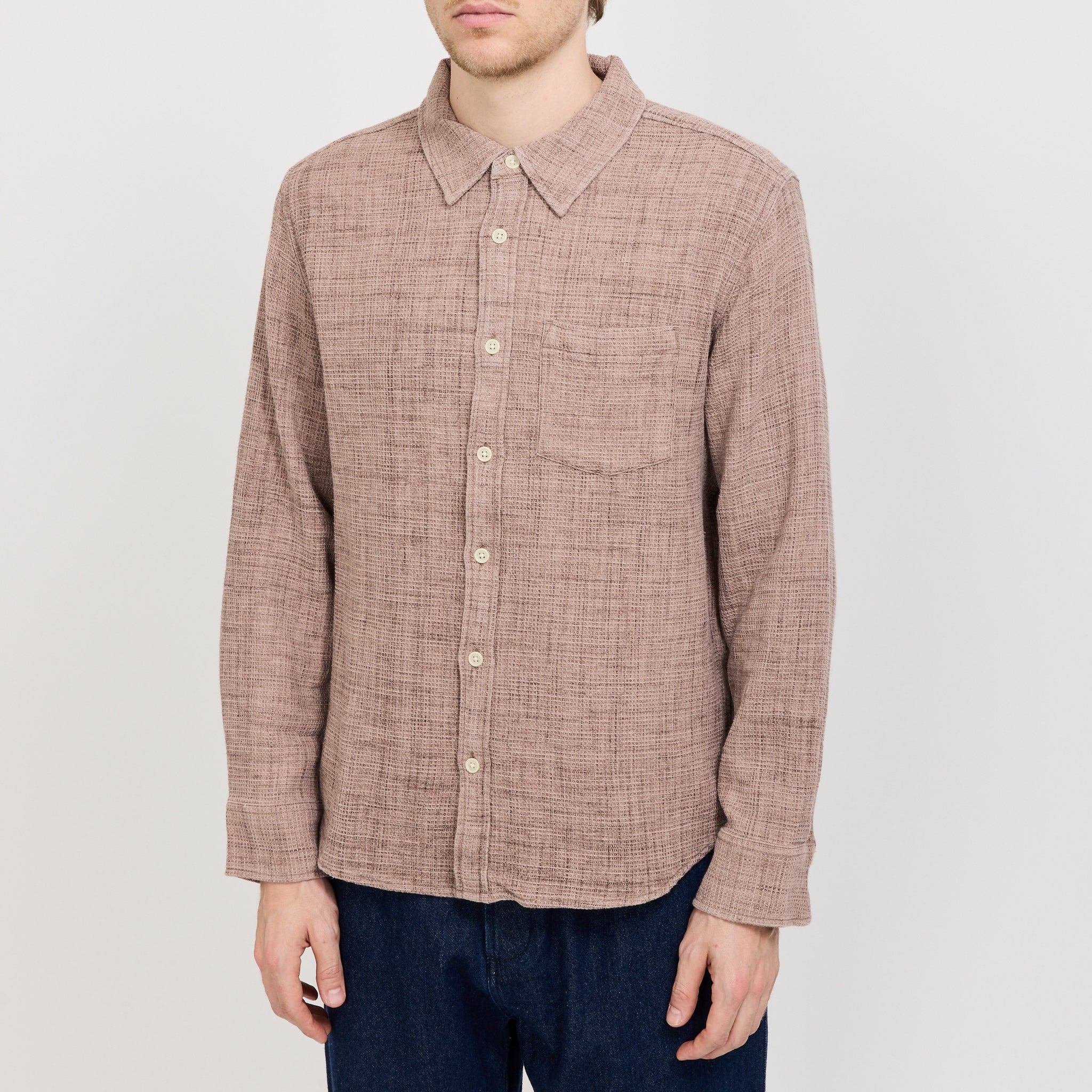 Corridor NYC | Pigment Dyed Waffle LS Dusk | Maplestore