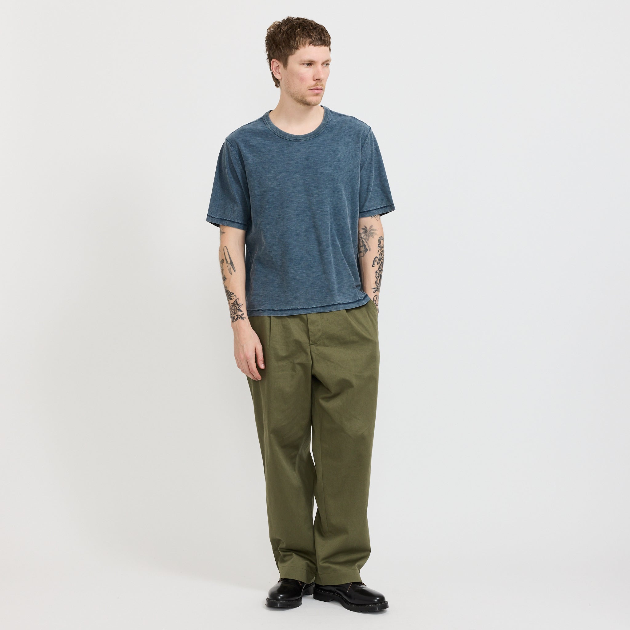 Corridor NYC | Slub Tee Navy | Maplestore