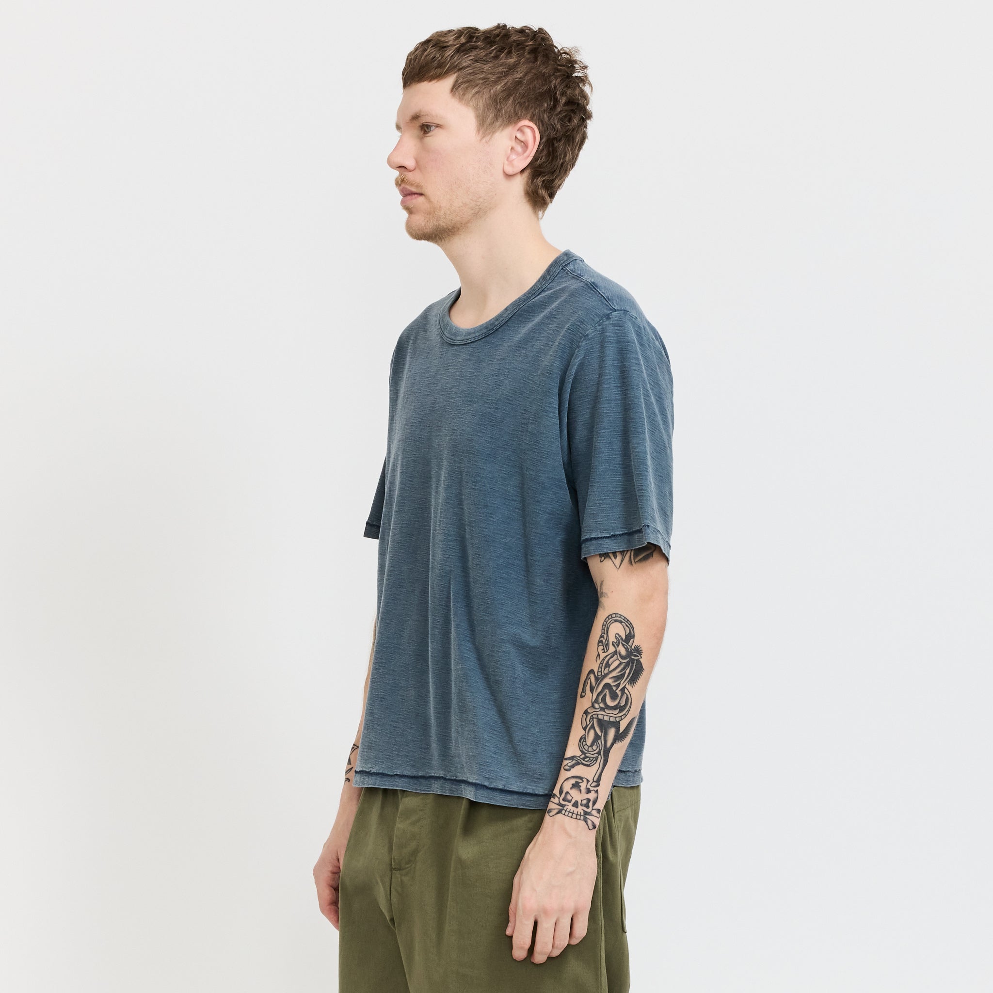 Corridor NYC | Slub Tee Navy | Maplestore
