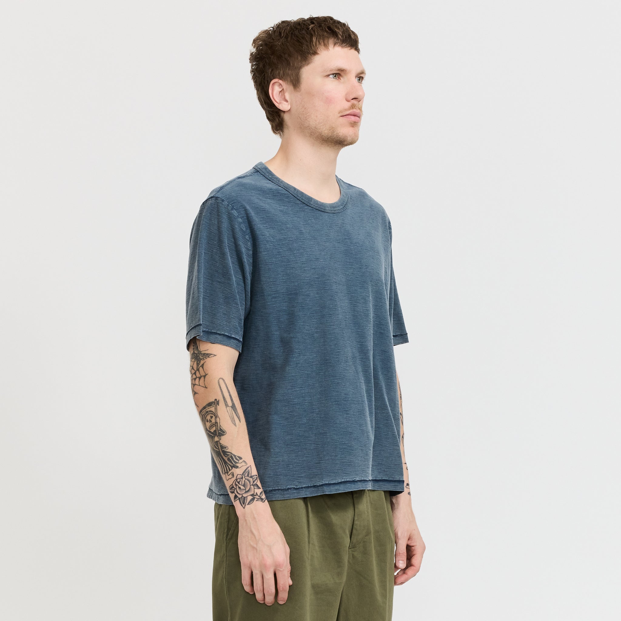 Corridor NYC | Slub Tee Navy | Maplestore