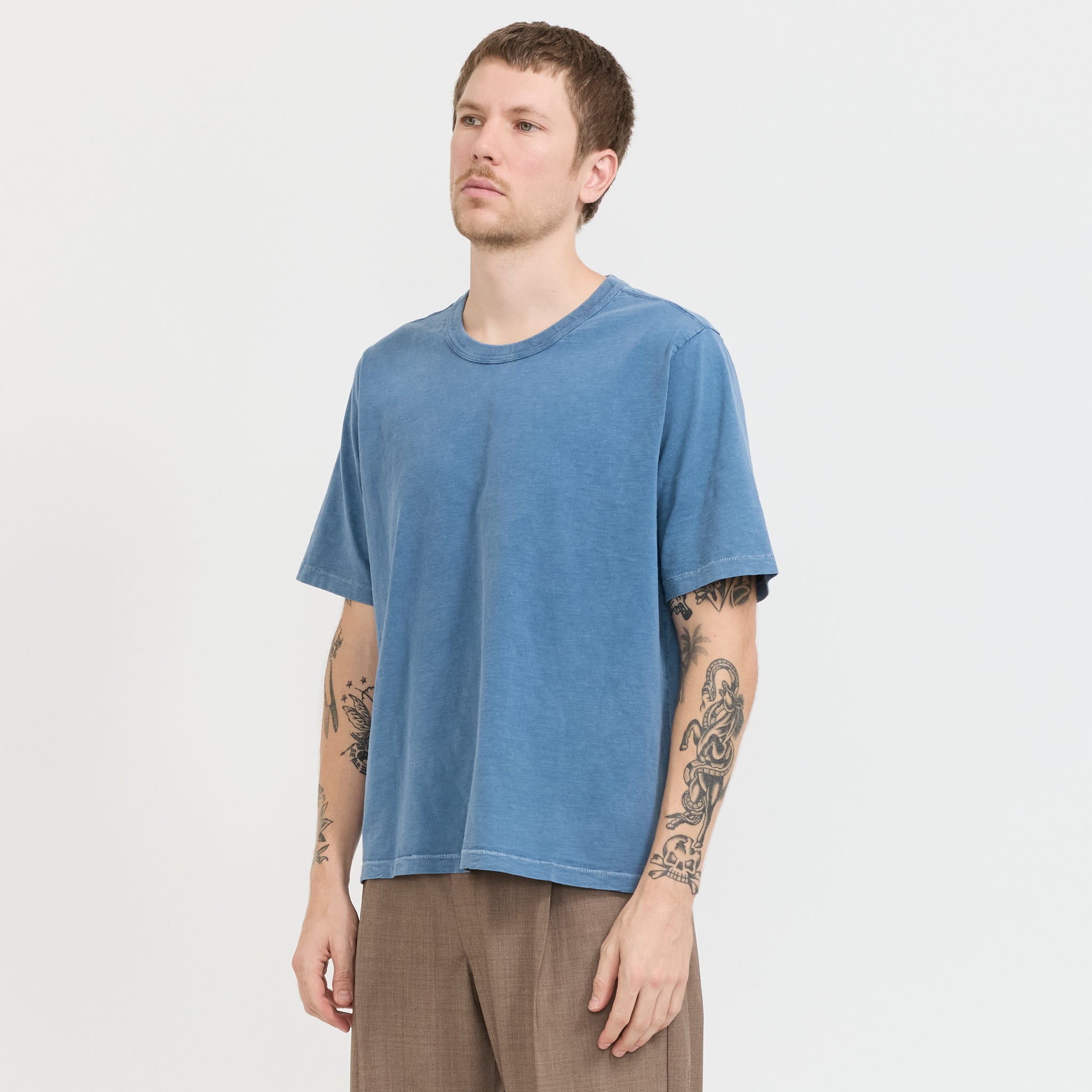 Corridor NYC | Slub Tee Indigo | Maplestore