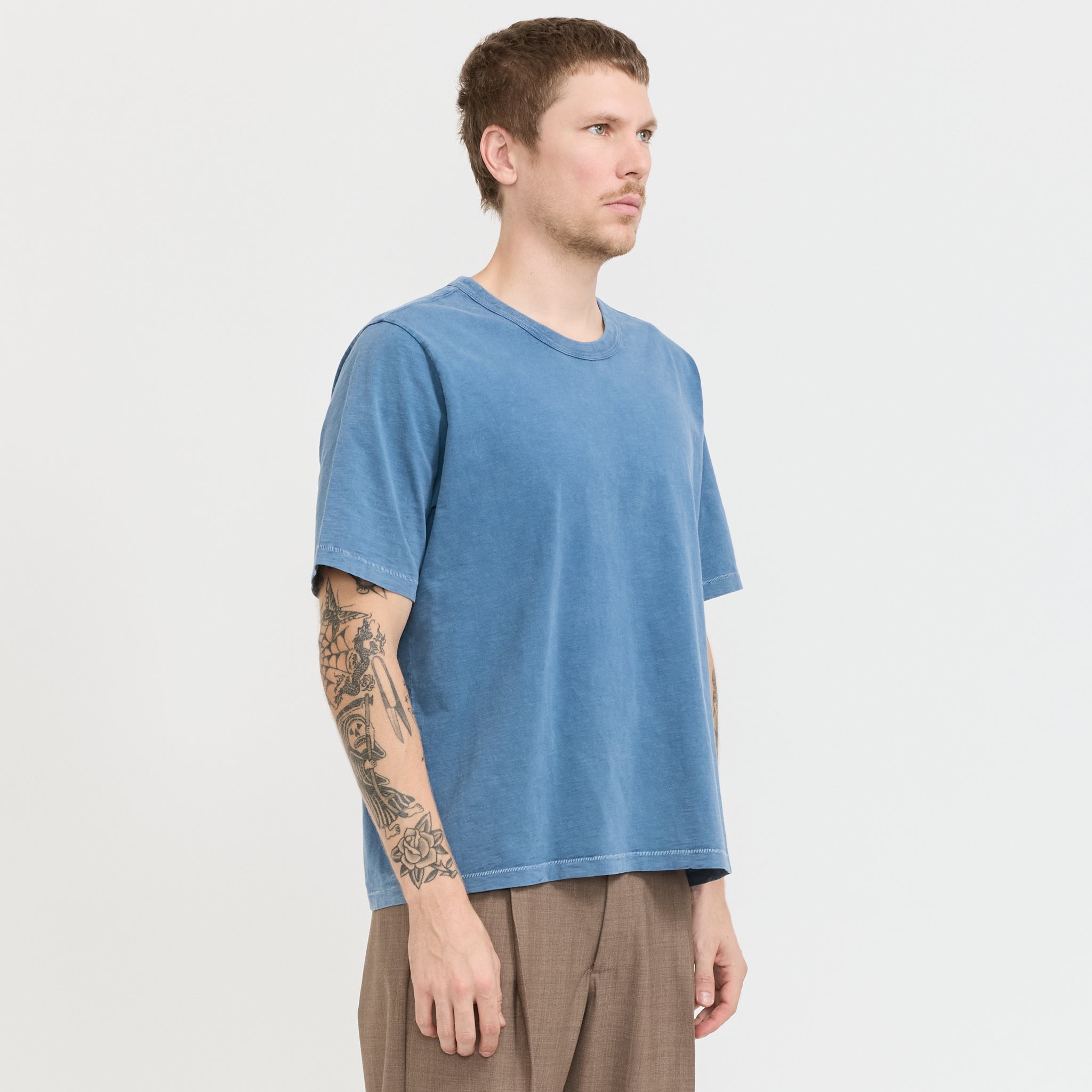 Corridor NYC | Slub Tee Indigo | Maplestore