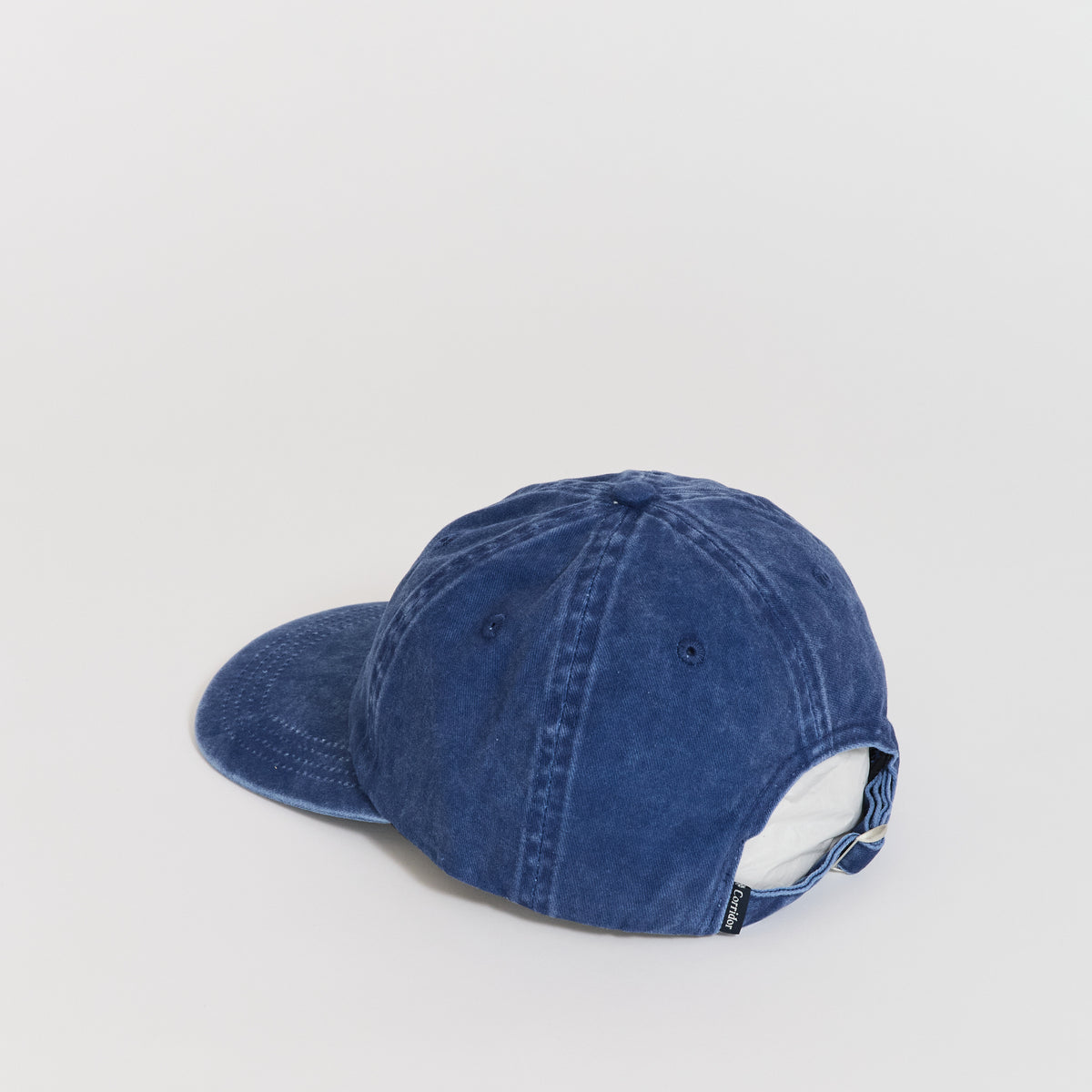 Washed Script Cap Navy