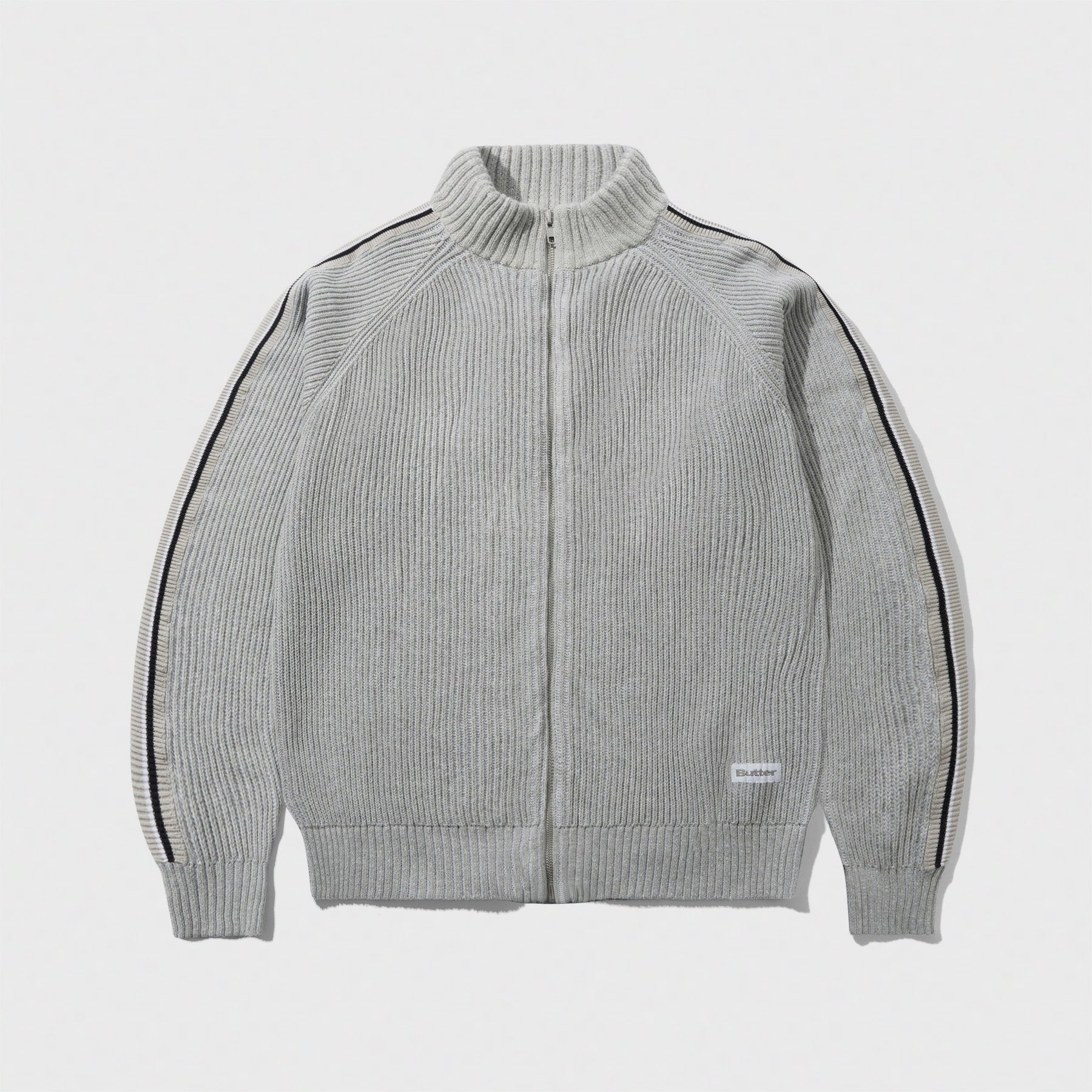 Club Zip-Thru Knit Ash
