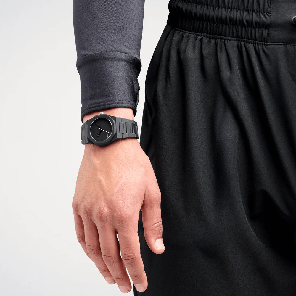 D1 Milano | Black 01 Polycarbon Watch | Maplestore