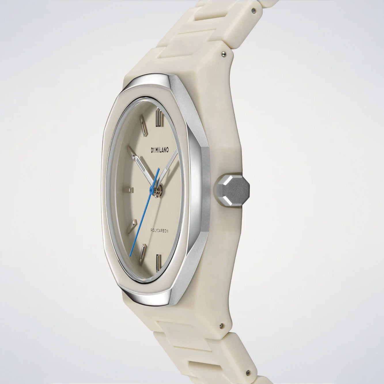D1 Milano | Grey Mesh Polycarbon Watch | Maplestore