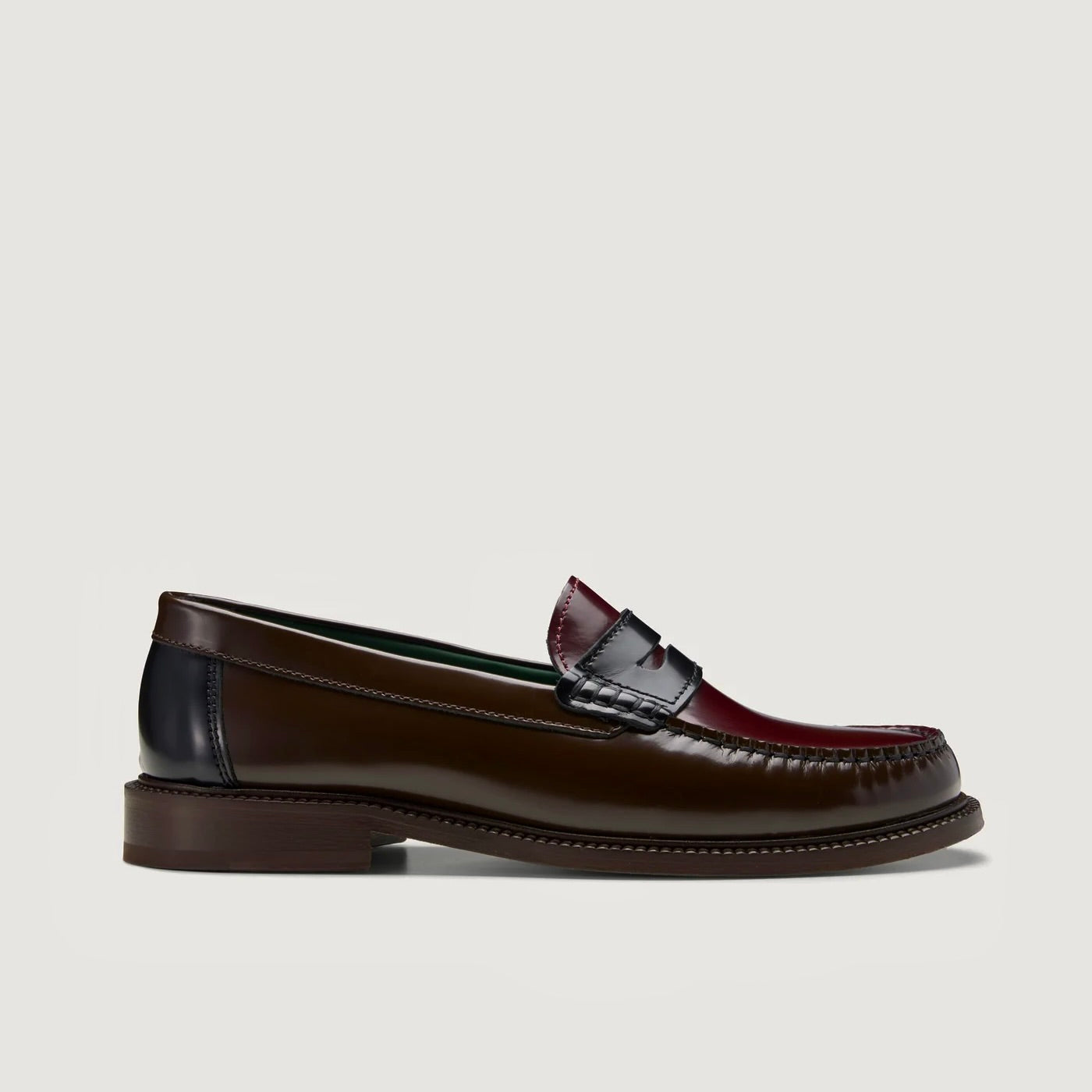 Yardee Mocassin Three Tone Loafer