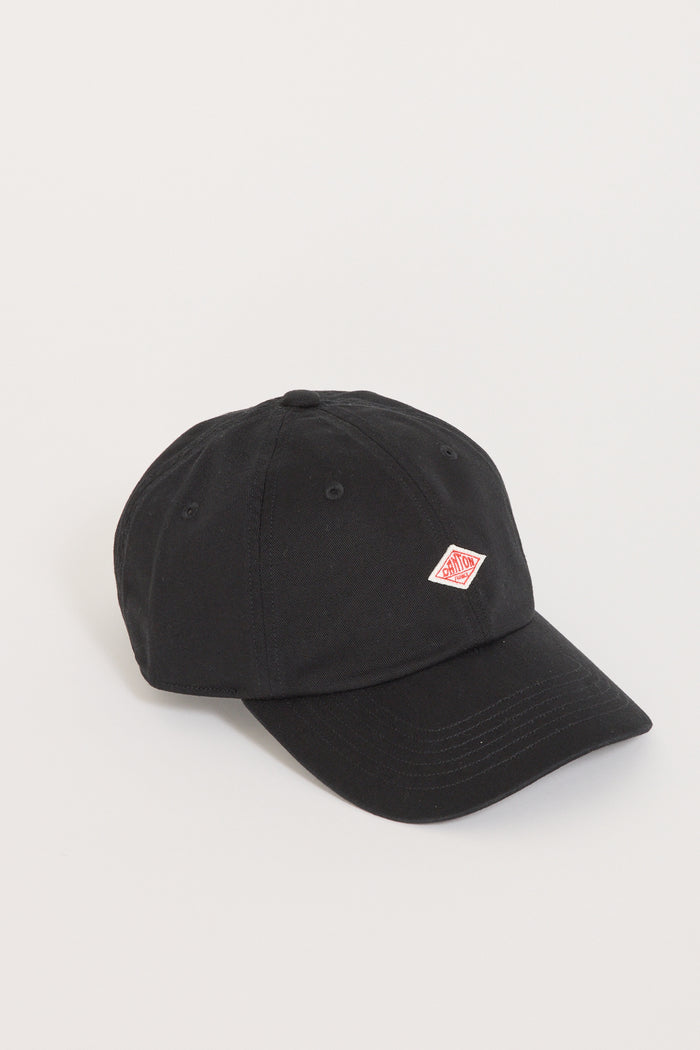Danton 6 Panel Polyester Serge Baseball Cap - Charcoal main image 1