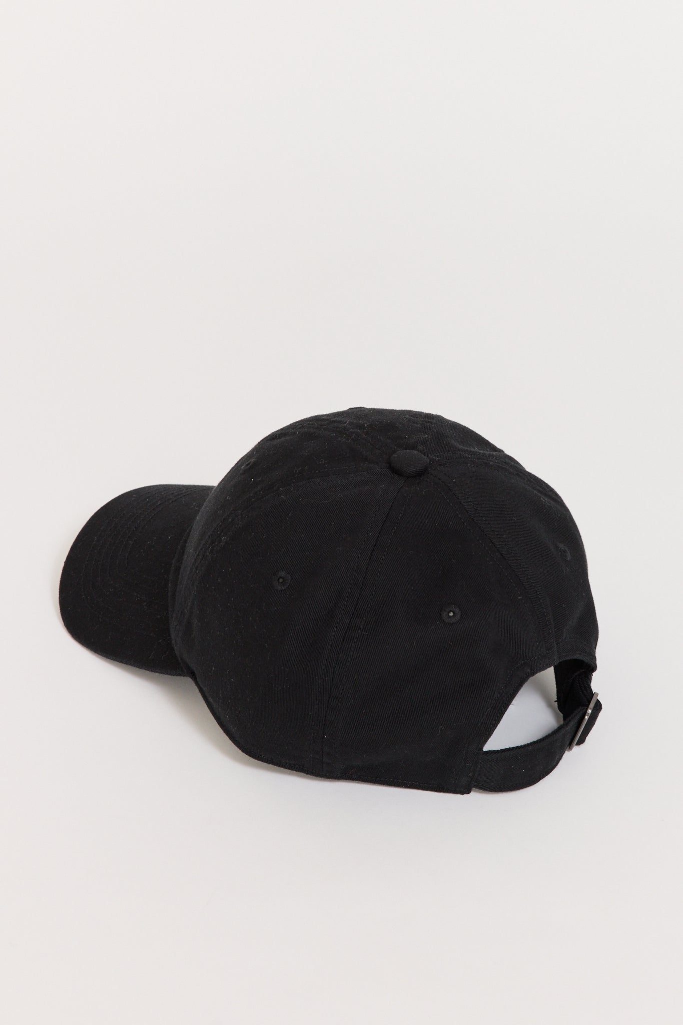 6 Panel Cap Black