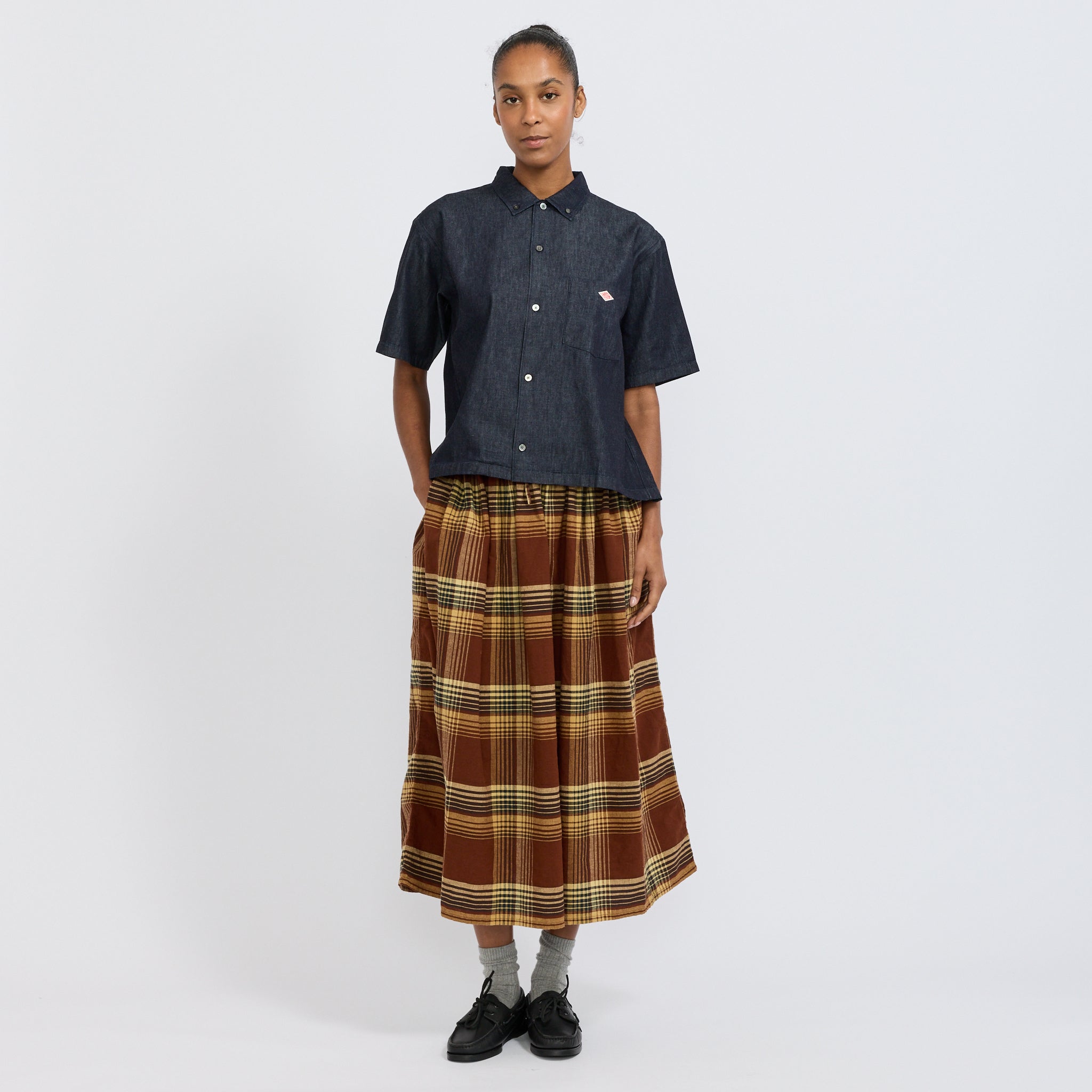 B.D. Button S/S Shirt Indigo