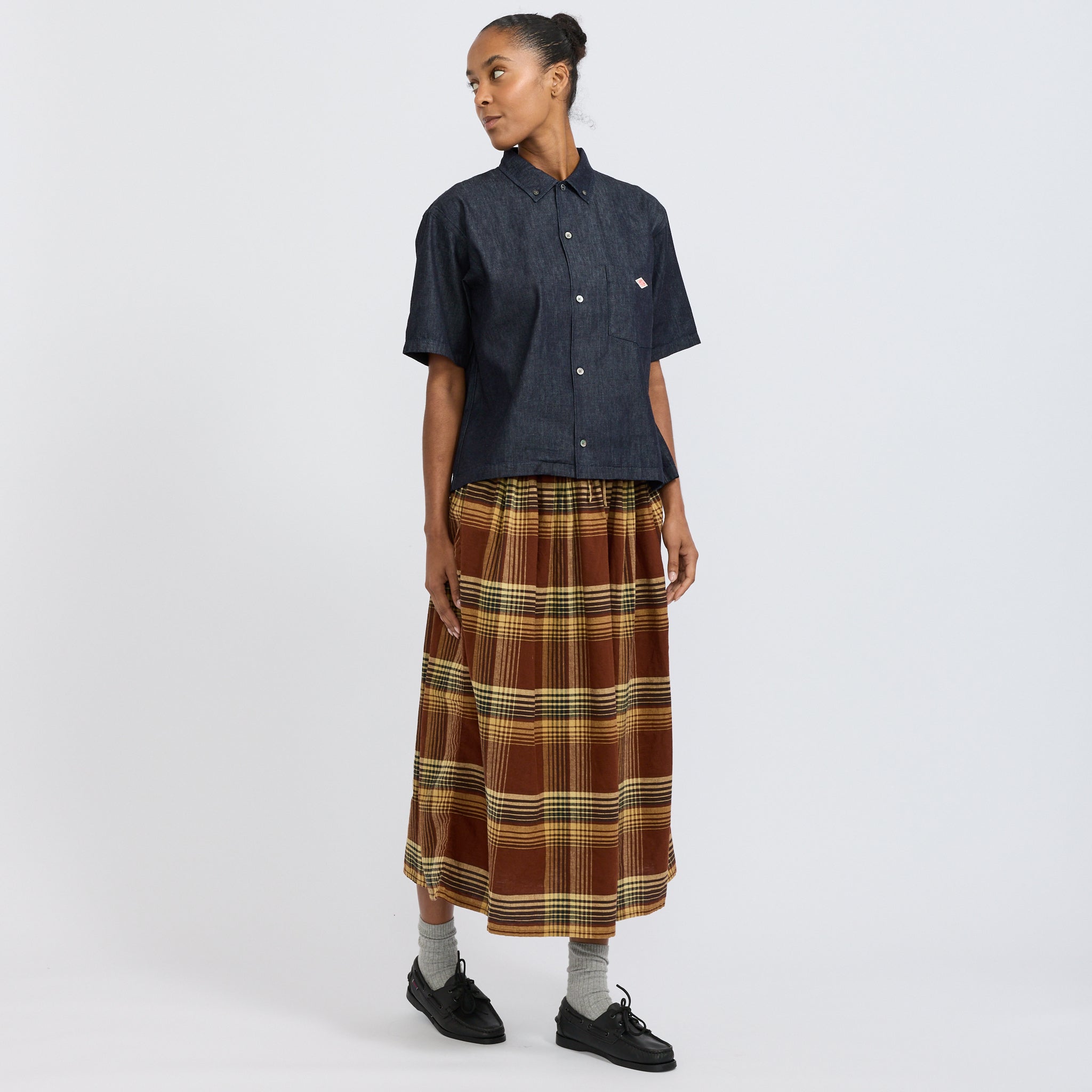 B.D. Button S/S Shirt Indigo