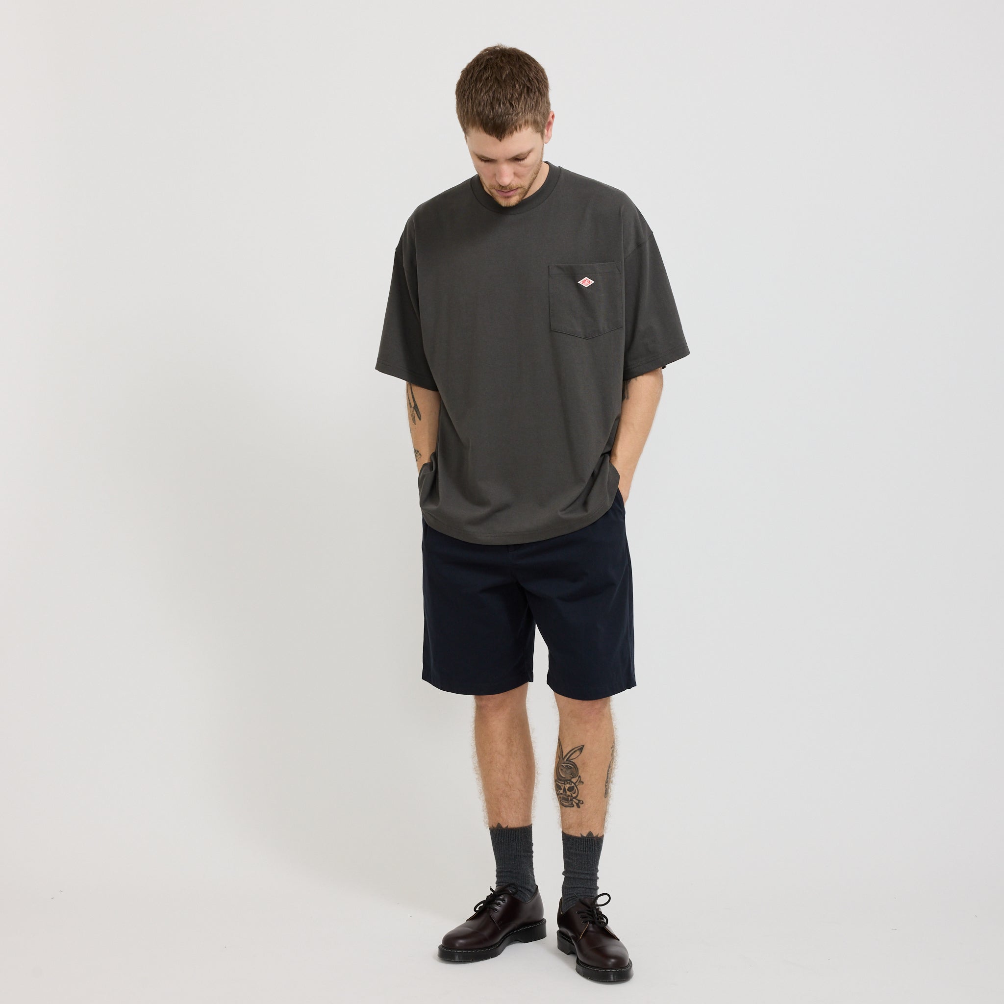 Danton | Big T-Shirt Coal Grey | Maplestore