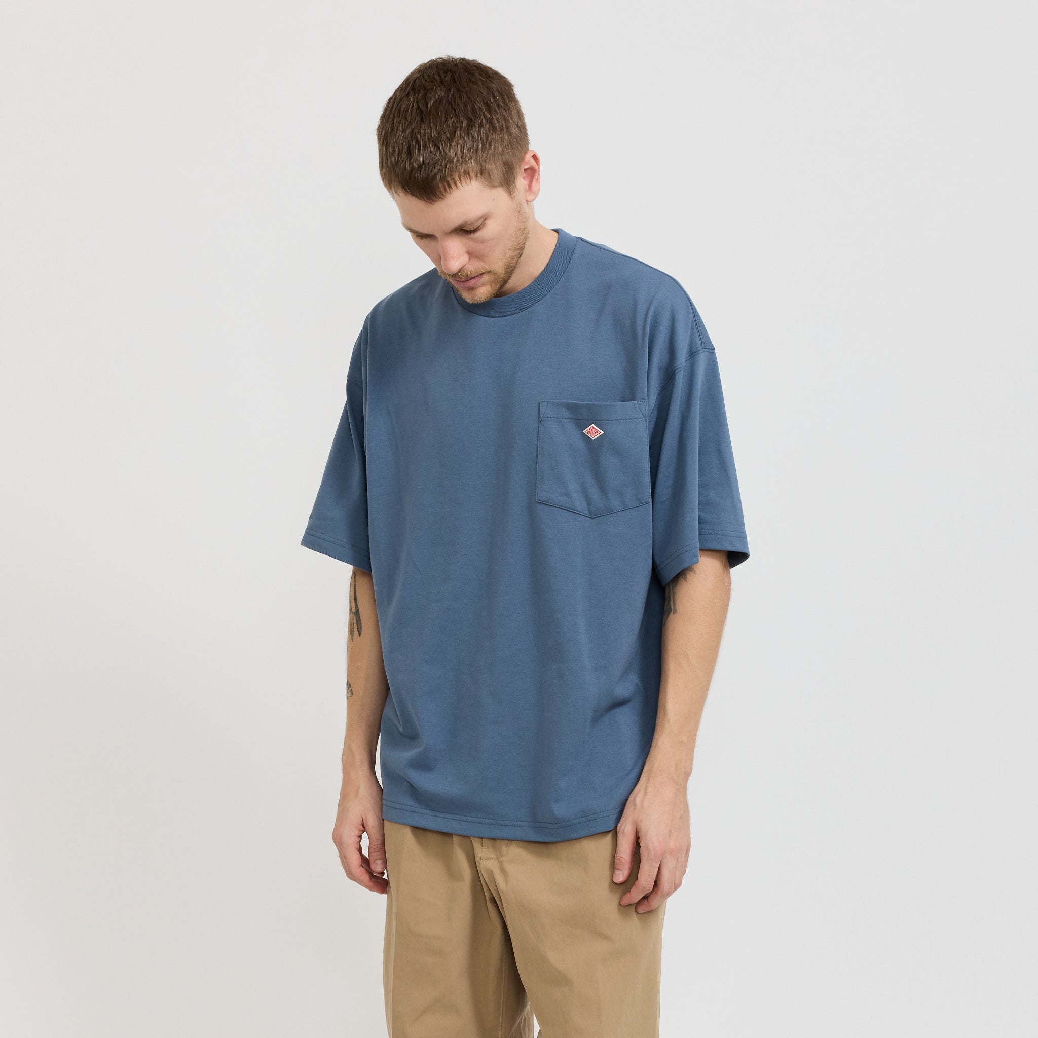Danton | Big T-Shirt Dark Sax | Maplestore